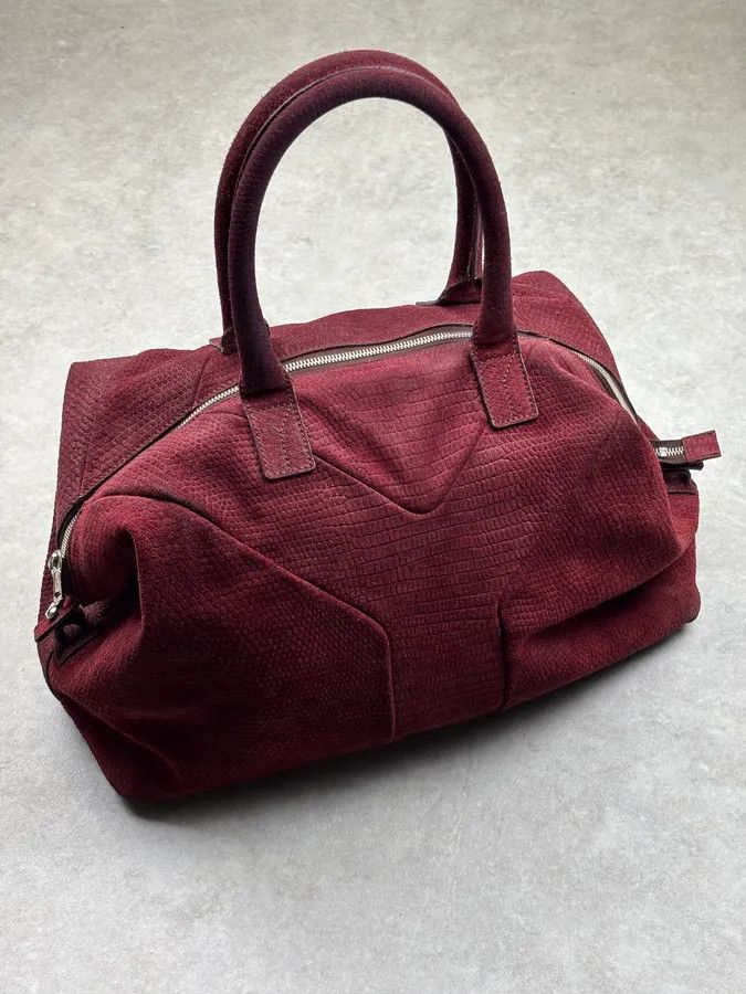 Yves Saint Laurent AW2009 Yves Saint Laurent Bordeaux Leather Handle Bag Size ONE SIZE - 2 Thumbnail