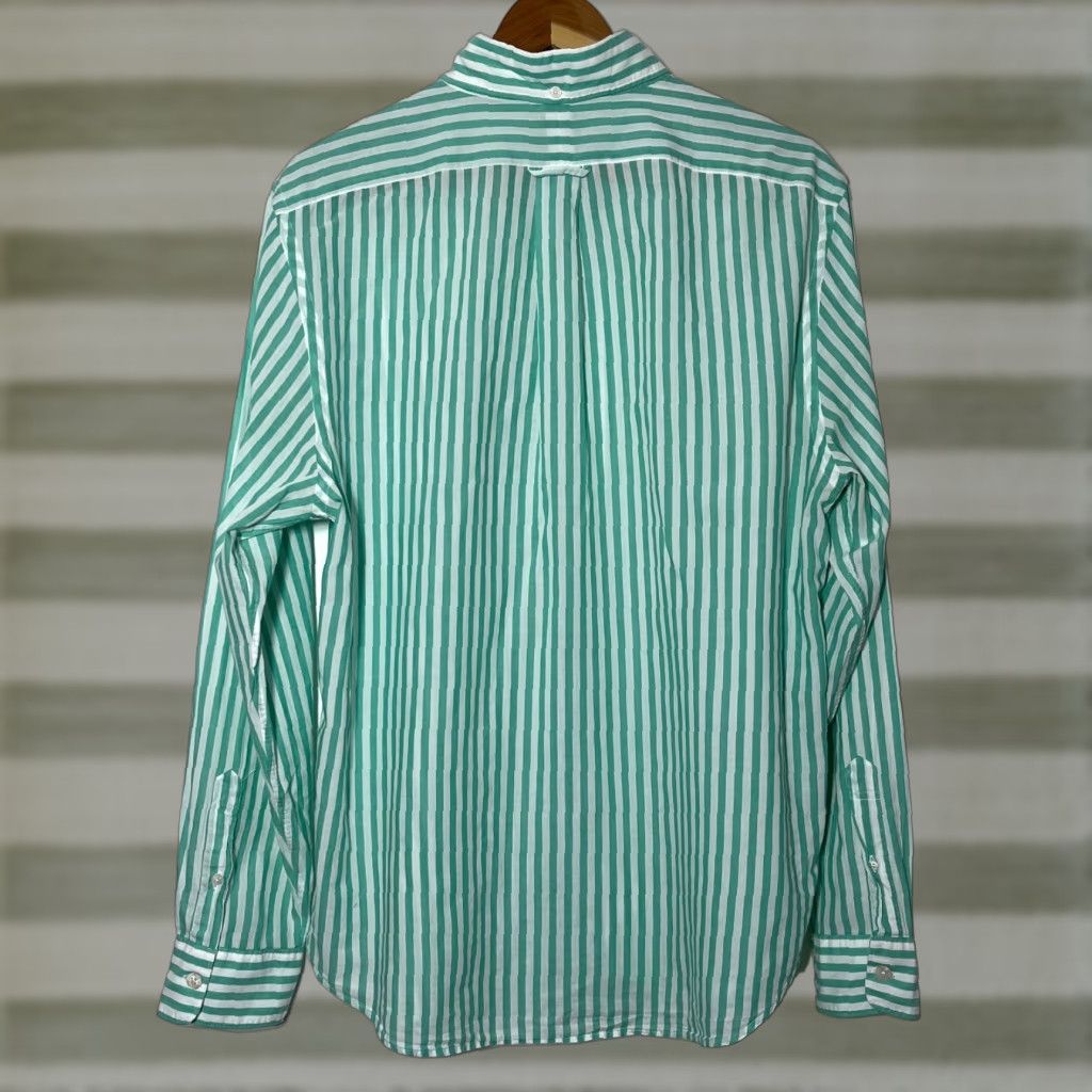 Todd Snyder Todd Snyder NY Striped Shirt Mens L Cotton Shirt Dress Shirt Multicolor Long Sleeve Size US L / EU 52-54 / 3 - 1 Thumbnail