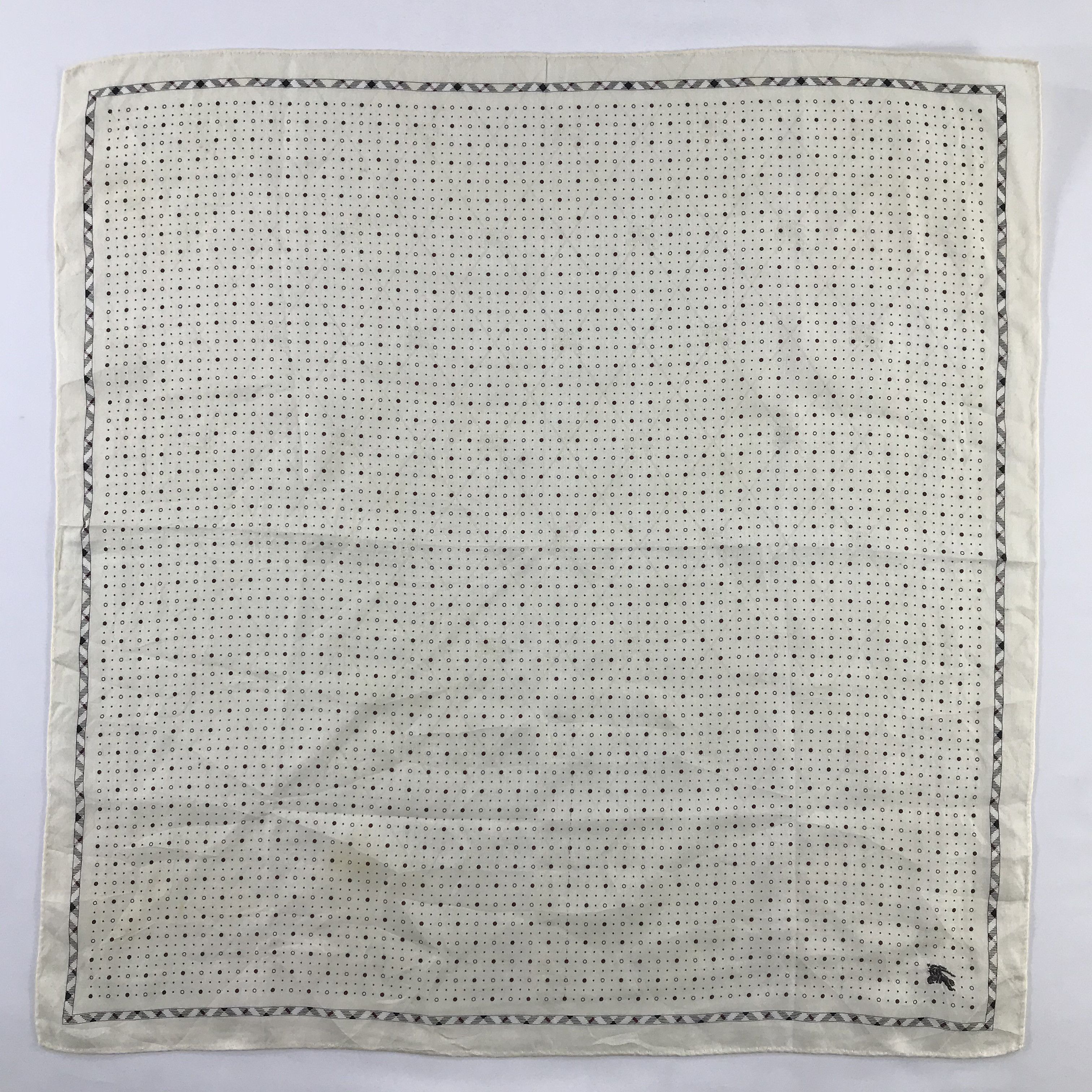 Burberry × Vintage Burberry Bandana / Handkerchief / Neckerchief - S750 Size ONE SIZE - 1 Thumbnail