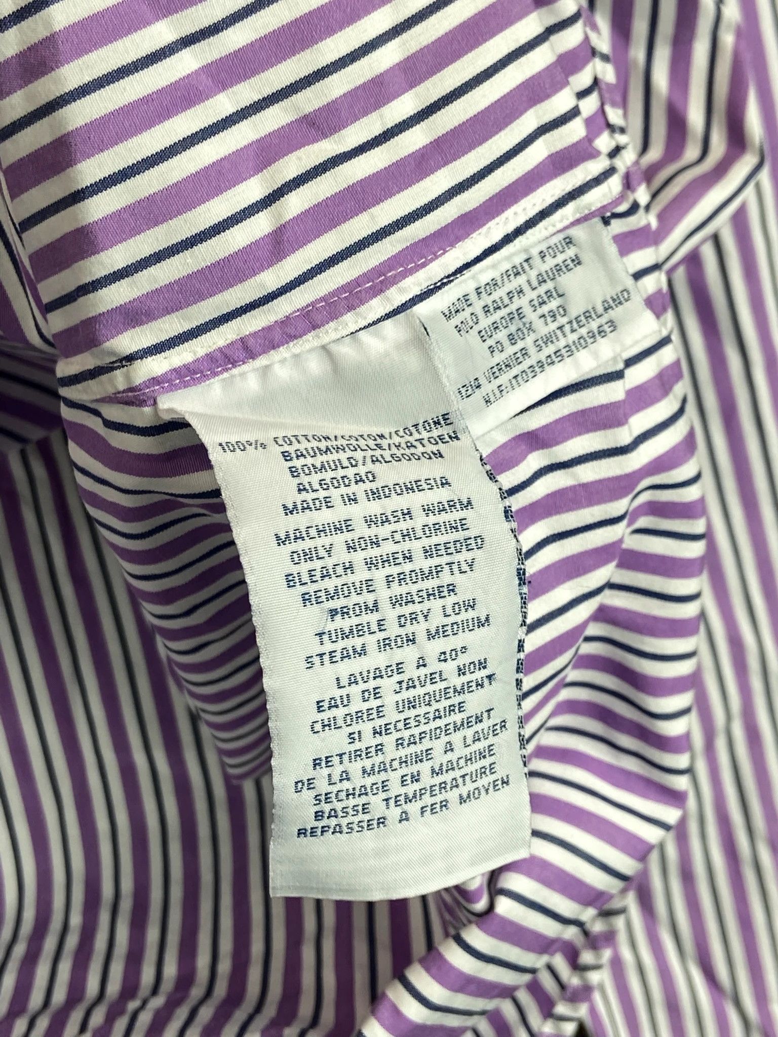 Polo Ralph Lauren Ralph Lauren Pink Shirt XL Classic Vintage Size US XL / EU 56 / 4 - 4 Thumbnail