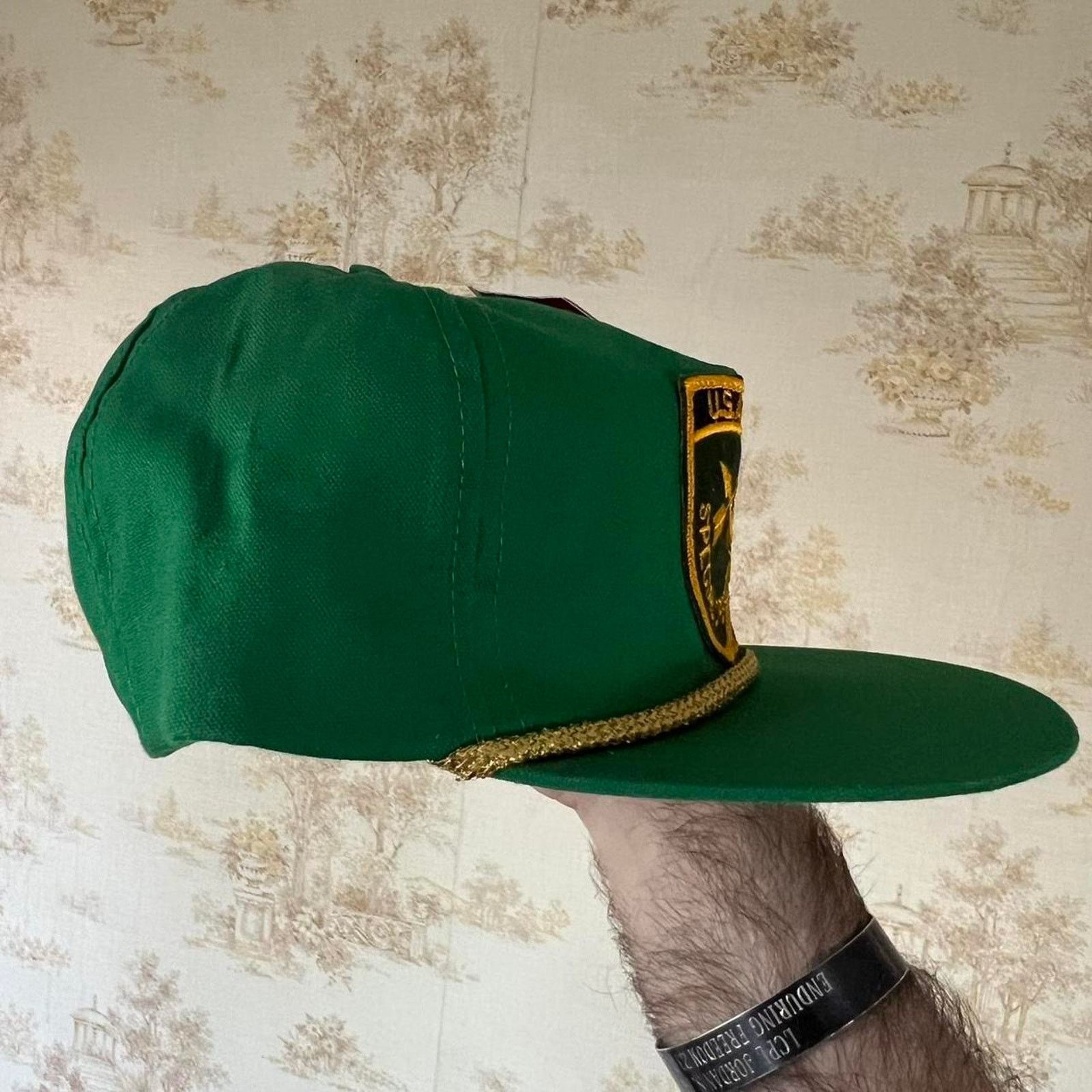 Vintage NWT 80s US Army Special Ops Snapback Hat | USA Roper | OSFA Size ONE SIZE - 5 Thumbnail