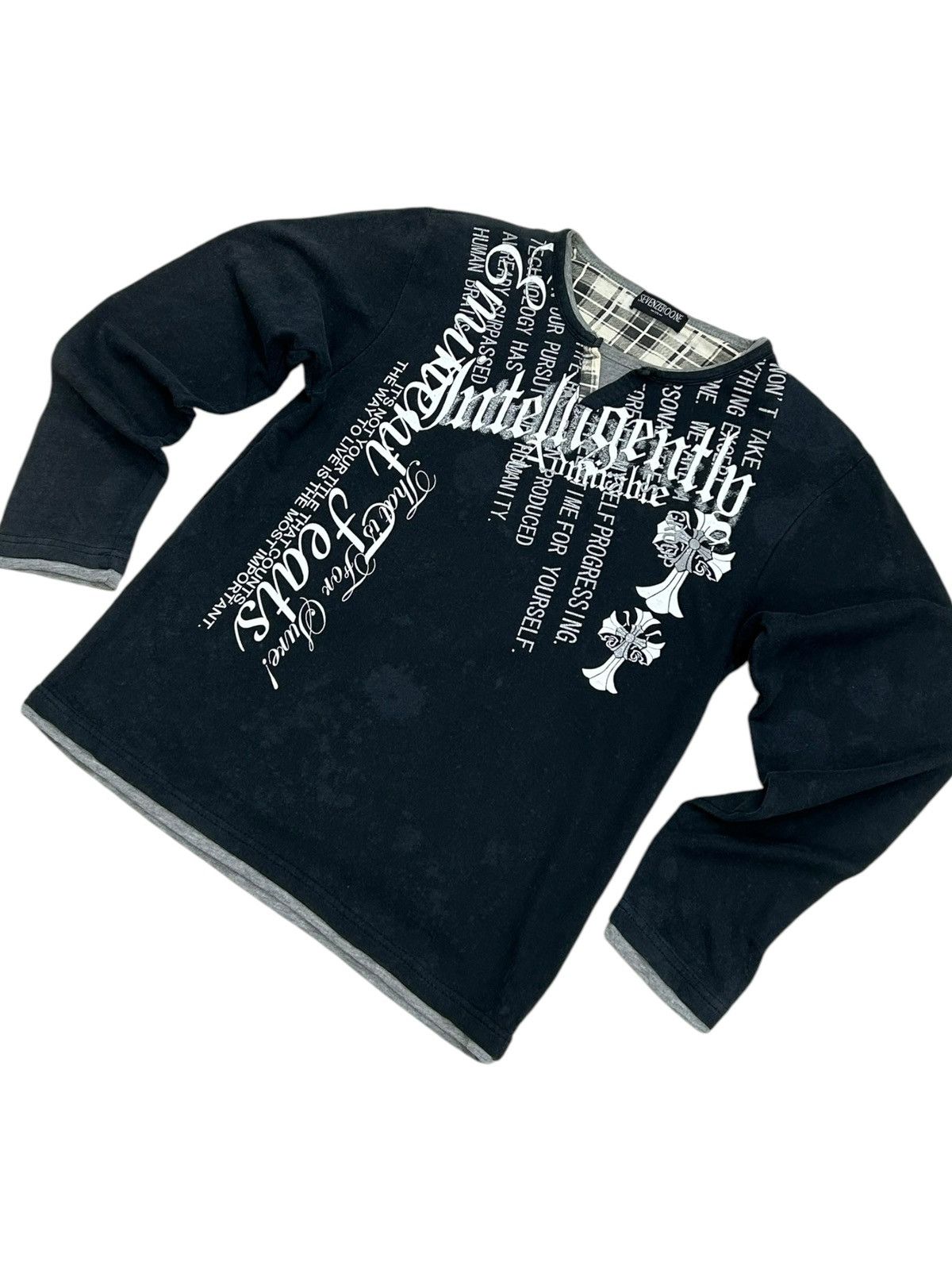Japanese Brand Hysteric Glamour Sevenzeroone Japan Intelligence Artwork Size US S / EU 44-46 / 1 - 2 Thumbnail