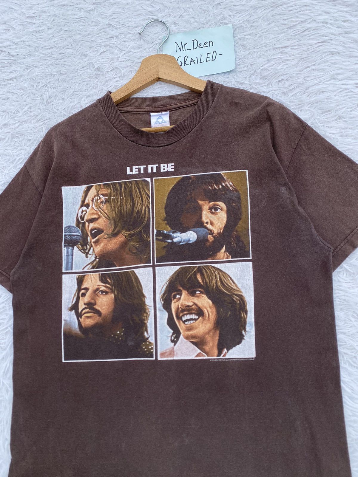 Band Tees Rare Vintage The Beatles “Let it Be “ Tshirt Size US L / EU 52-54 / 3 - 7 Thumbnail