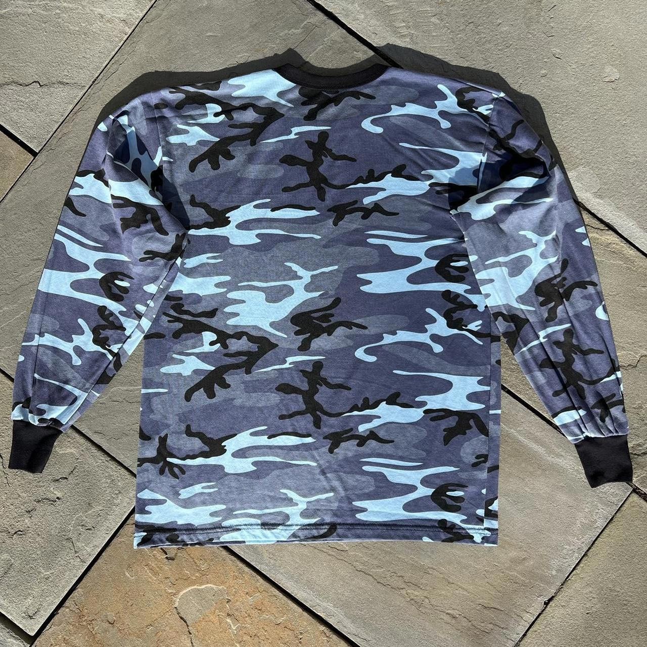 Rothco Blue Camo Long Sleeve Shirt Size US XL / EU 56 / 4 - 2 Thumbnail