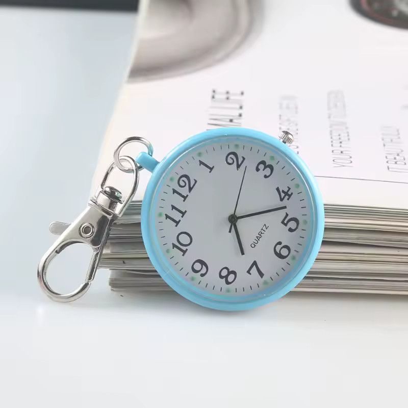 Other New Tiny Cute Quartz Pocket Watch with Keyring Men Women Size ONE SIZE - 8 Thumbnail