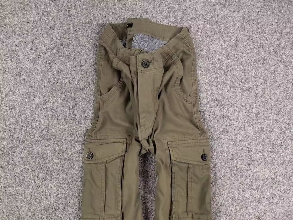 Japanese Brand Vintage 90's Japanese Oliver Military loose fit Cargo Pants Size US 34 / EU 50 - 3 Thumbnail