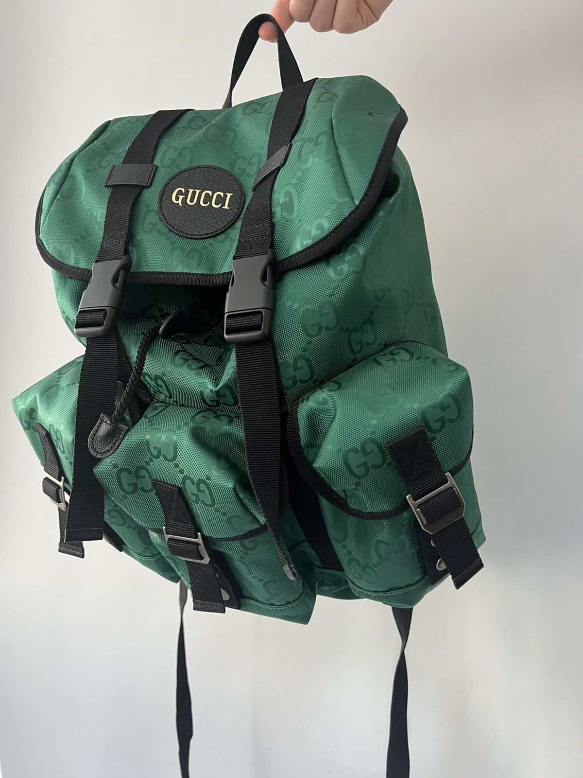 Gucci 💥LIMITED💥Gucci Off The Grid GG Large Nylon Backpack Size ONE SIZE - 3 Thumbnail