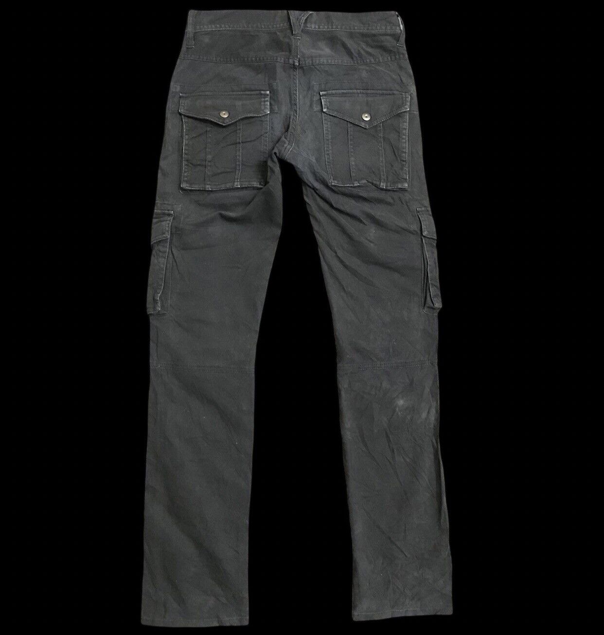 Japanese Brand CP332 RATTLE TRAP Japan 8 Pockets Skinny Cargo Pant Size US 29 - 2 Thumbnail