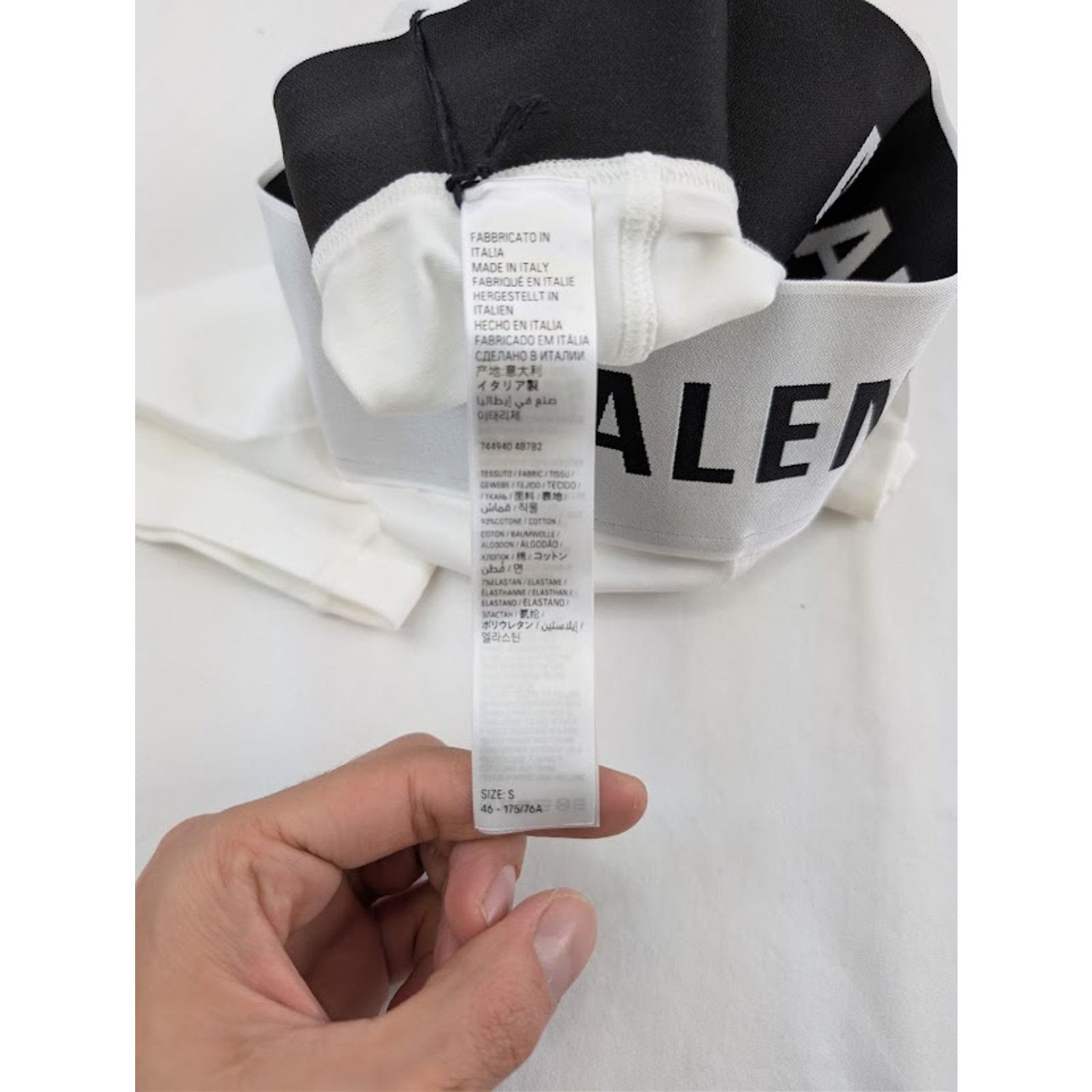 Balenciaga o1rshd1 Q:2 / Size: M / Midway Boxer Brief Shorts in White Size US 32 / EU 48 - 14 Thumbnail