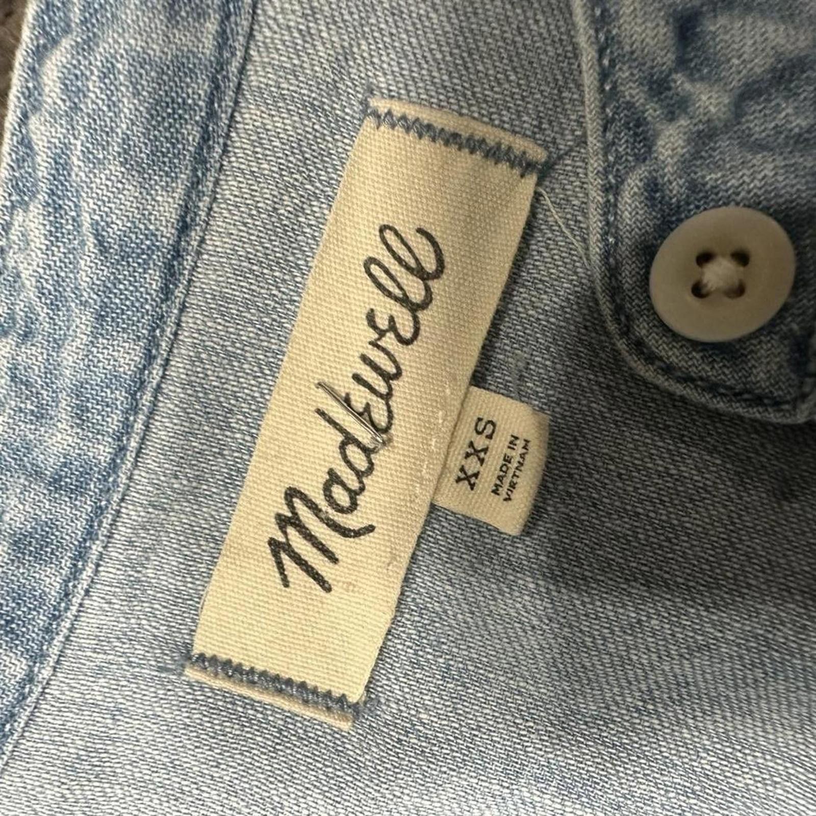 Madewell Blue denim Madwell top #denim xxs Size XXS / US 00 / IT 34 - 3 Thumbnail