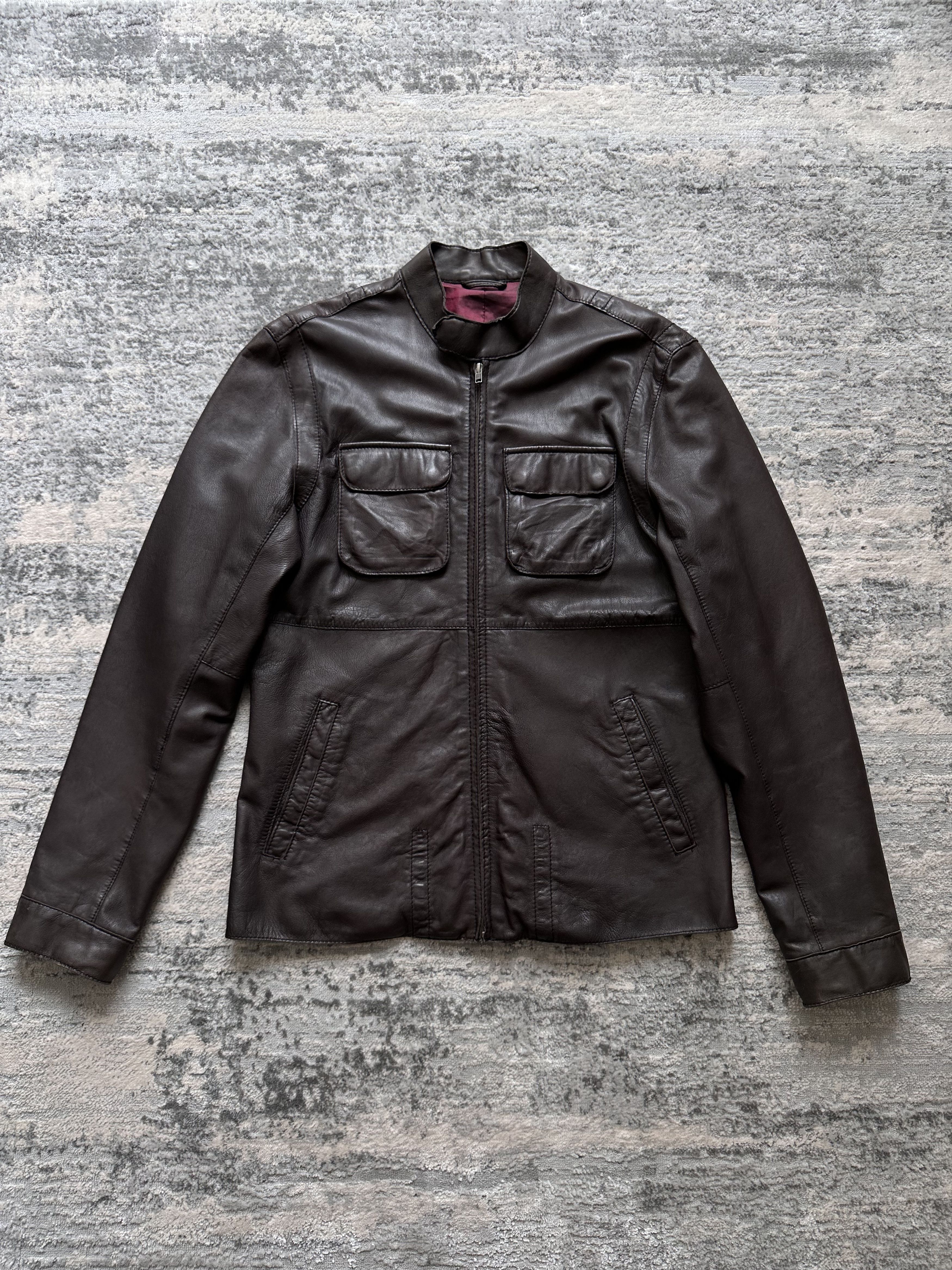 Ted Baker Ted Baker Leather jacket Size US M / EU 48-50 / 2 - 1 Thumbnail