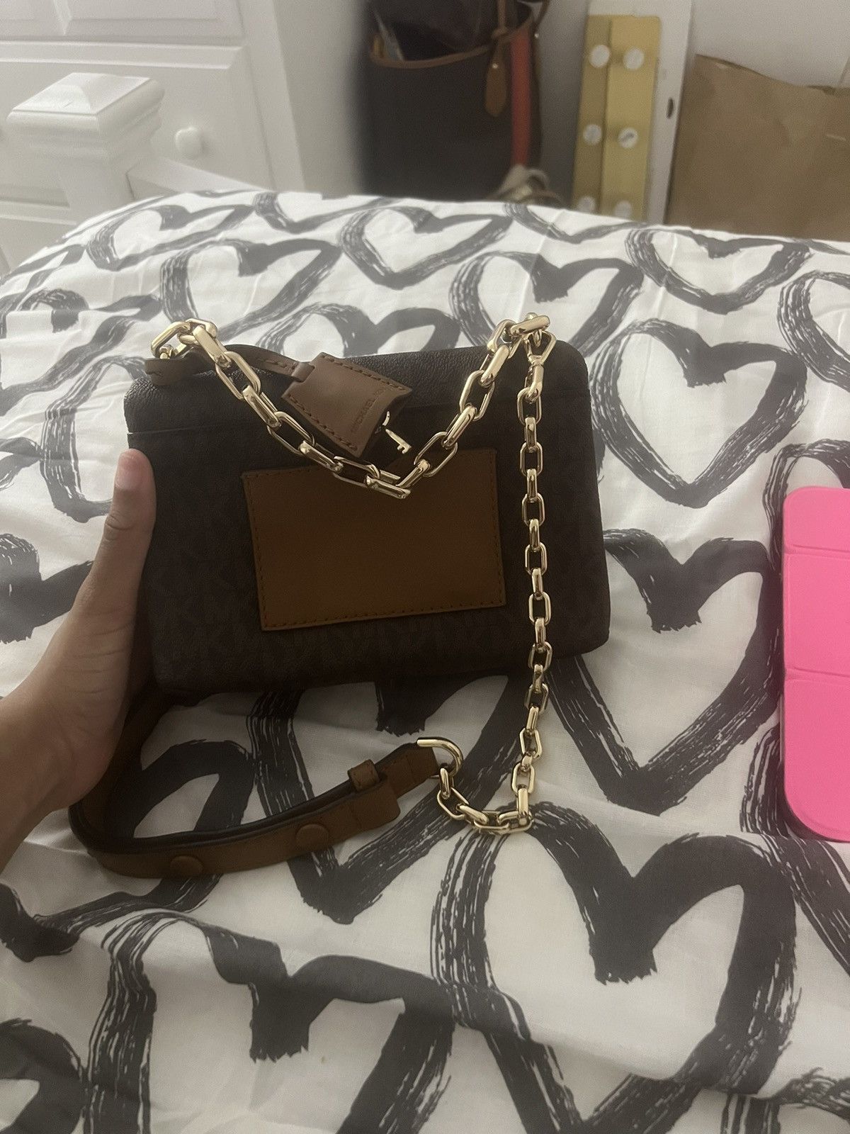Michael Kors Micheal Kors Brown cross Size ONE SIZE - 3 Thumbnail