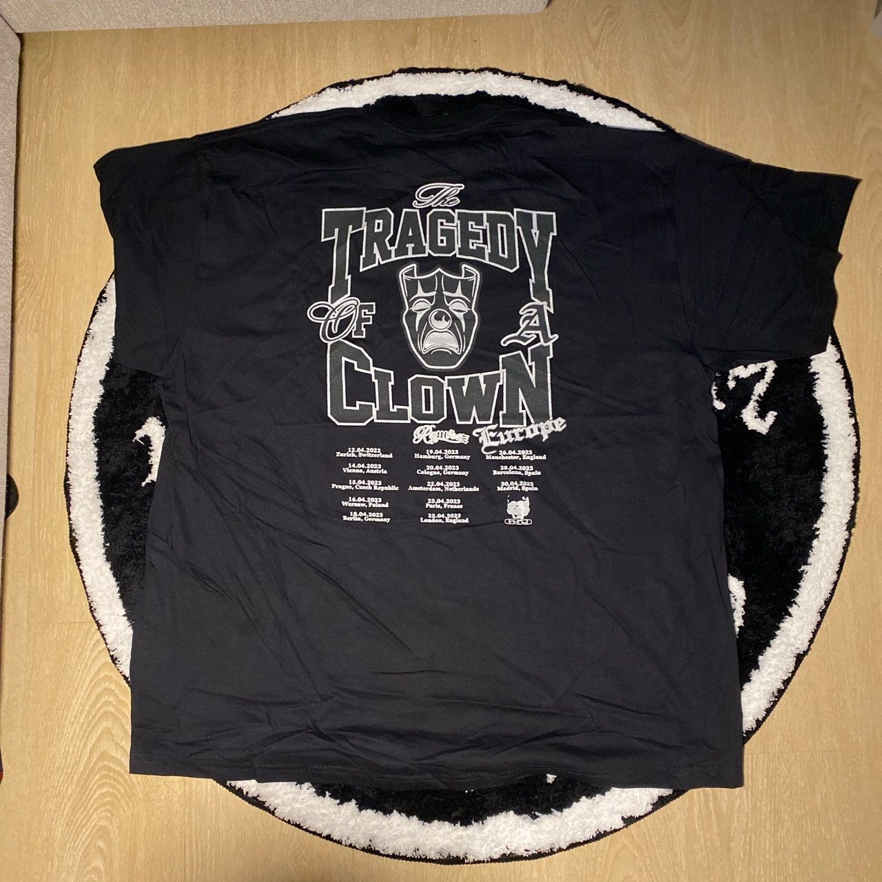 G59 Records Tragedy of a Clown tour shirt Ramirez greygxds Size US XXL / EU 58 / 5 - 2 Thumbnail