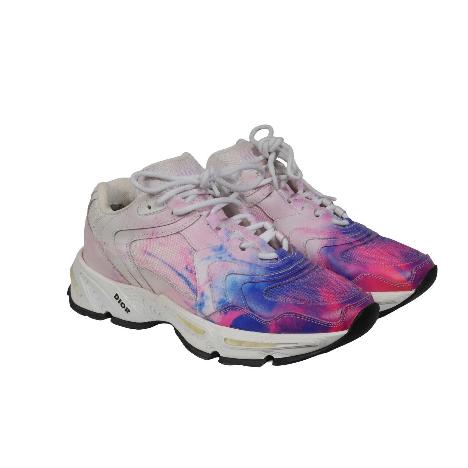 Dior CD1 Tie Dye Sneakers US 6 IT 39 White Size US 6 / EU 39 - 2 Thumbnail