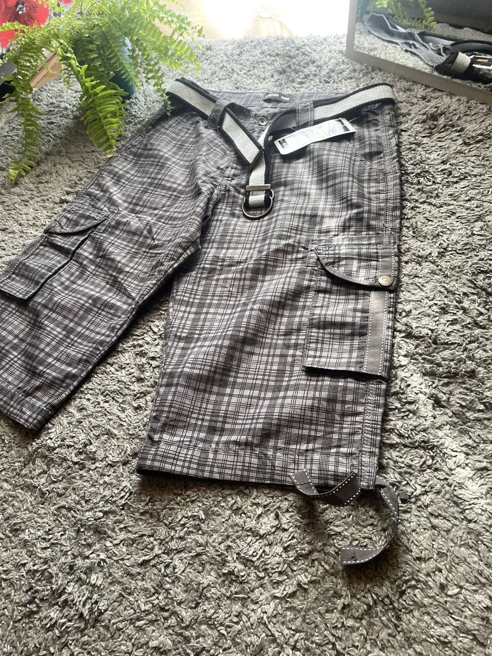 G-Star × Vintage G-Star Raw Shorts Streetwear Vintage Archive Logo Rare Y2k Size US 32 / EU 48 - 5 Thumbnail