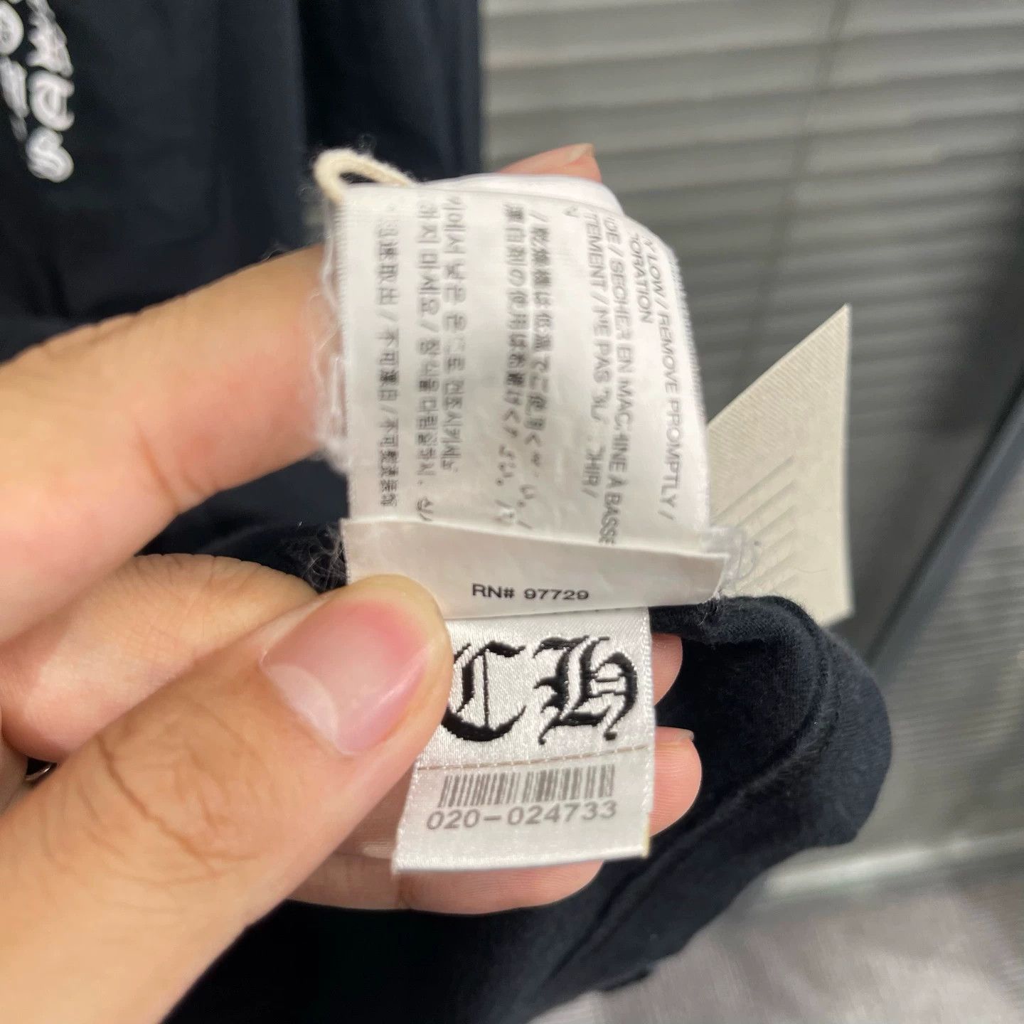 Chrome Hearts Chrome Hearts Red Sanskrit Print Back Longsleeve M Size US M / EU 48-50 / 2 - 8 Thumbnail