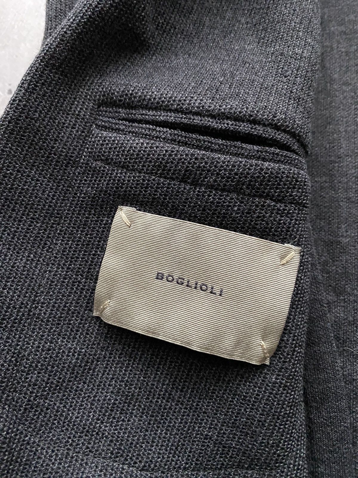 Boglioli Boglioli Wool Tweed Blazer Jacket Sport Coat Unstructured Size 44S - 11 Thumbnail