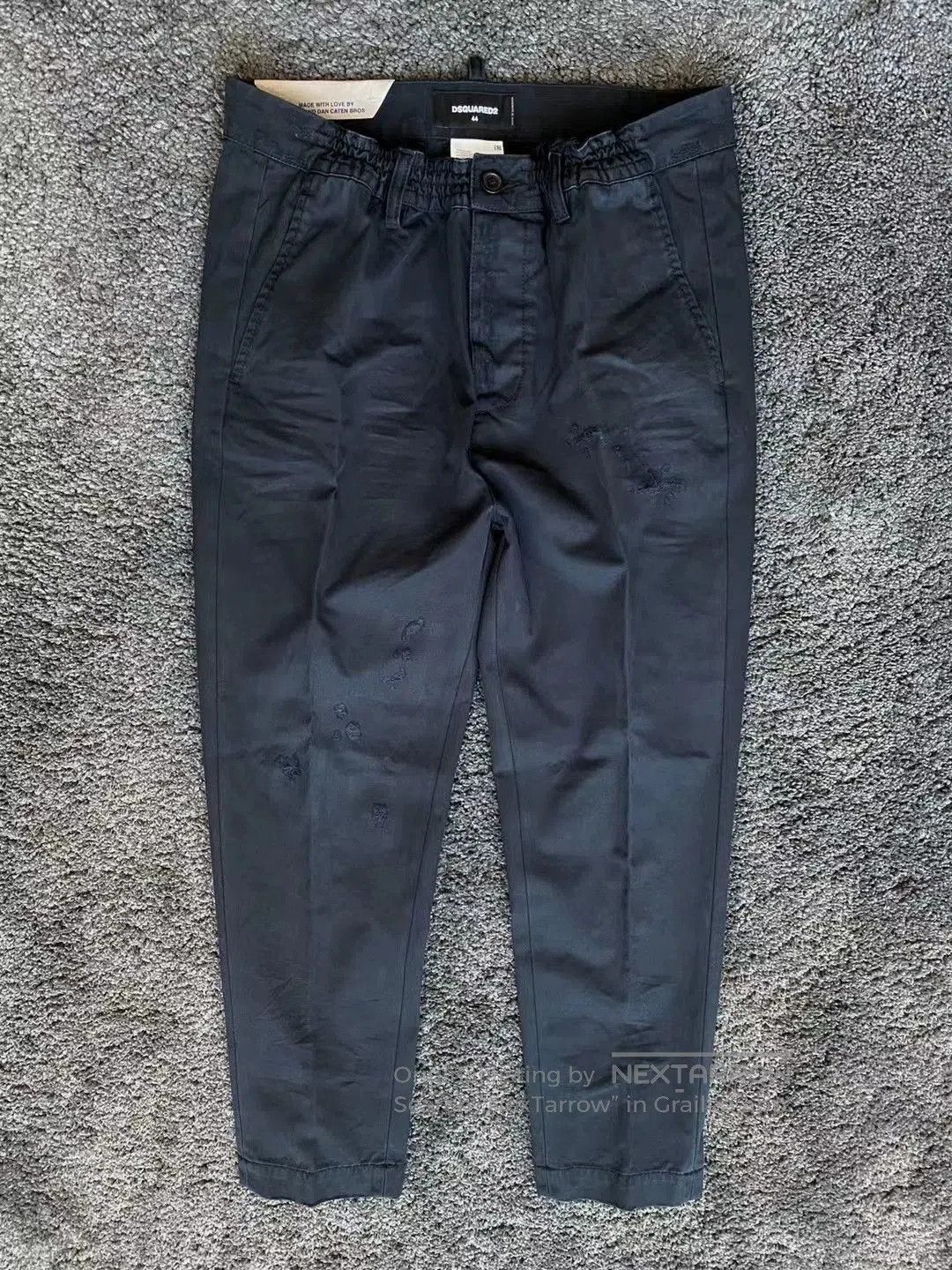 Dsquared2 New Dsquared2 Black Casual Pants 2020. Size US 26 / EU 42 - 1 Thumbnail
