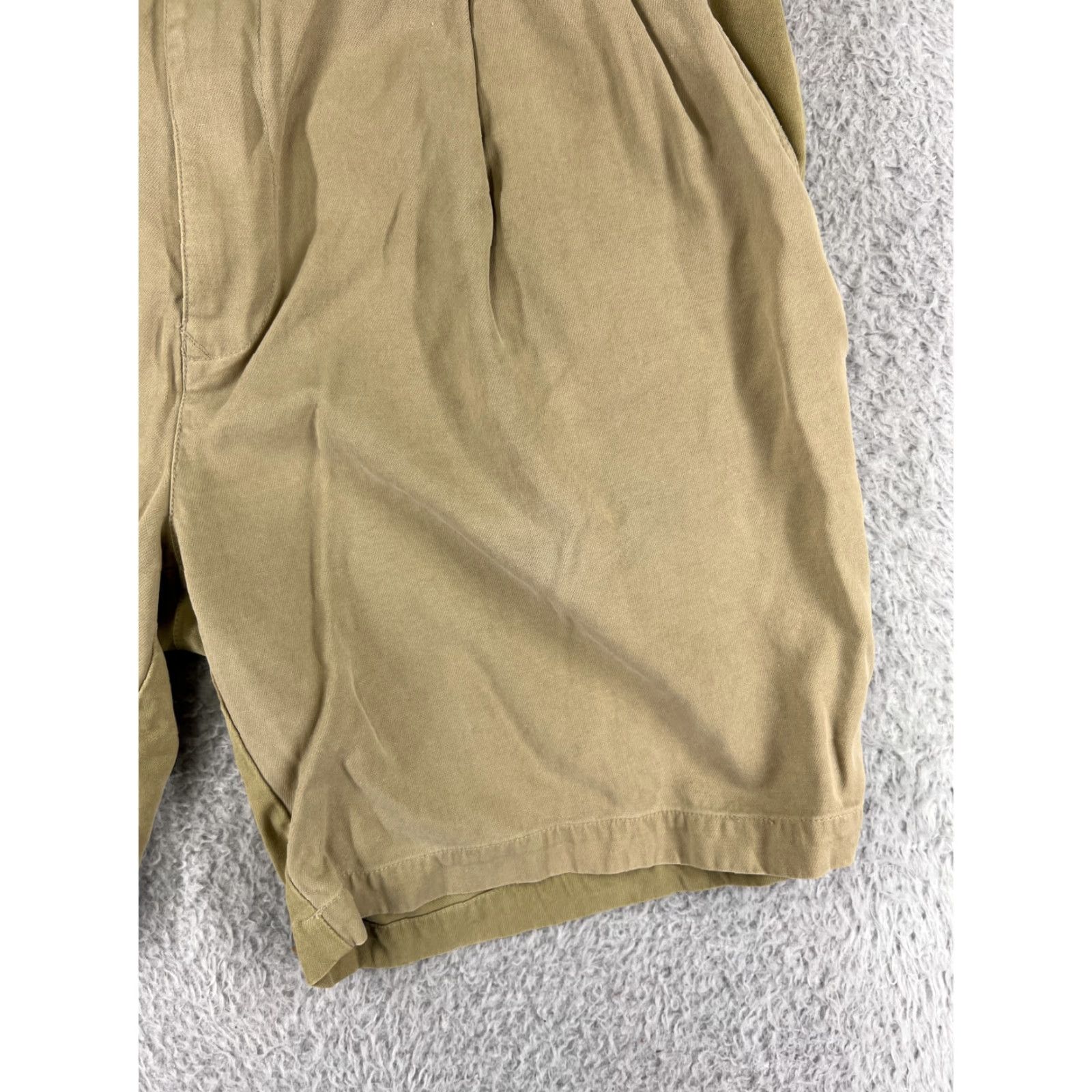 Tommy Bahama Tommy Bahama Shorts Mens 36 Beige Khaiki Pleated Front Bermuda Resort Beach Silk Blend Shirt Adult 36 Beige Aloha Beach Mens Size US 36 / EU 52 - 5 Thumbnail