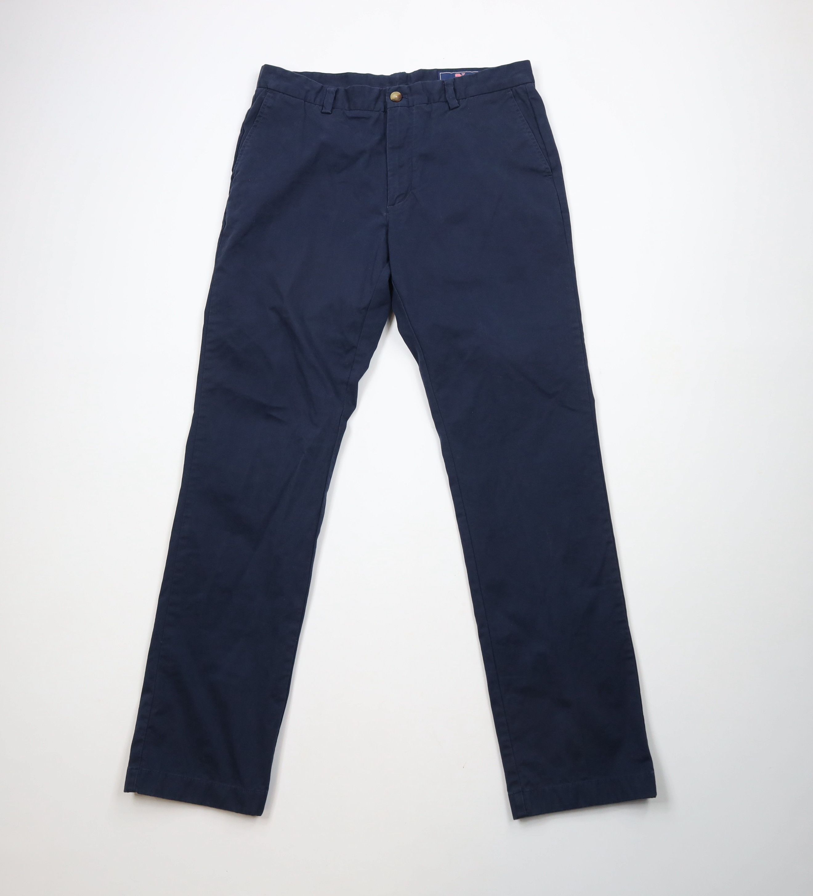 Vineyard Vines × Vintage Vineyard Vines Straight Leg Chino Pants Trousers Blue Size US 34 / EU 50 - 1 Thumbnail
