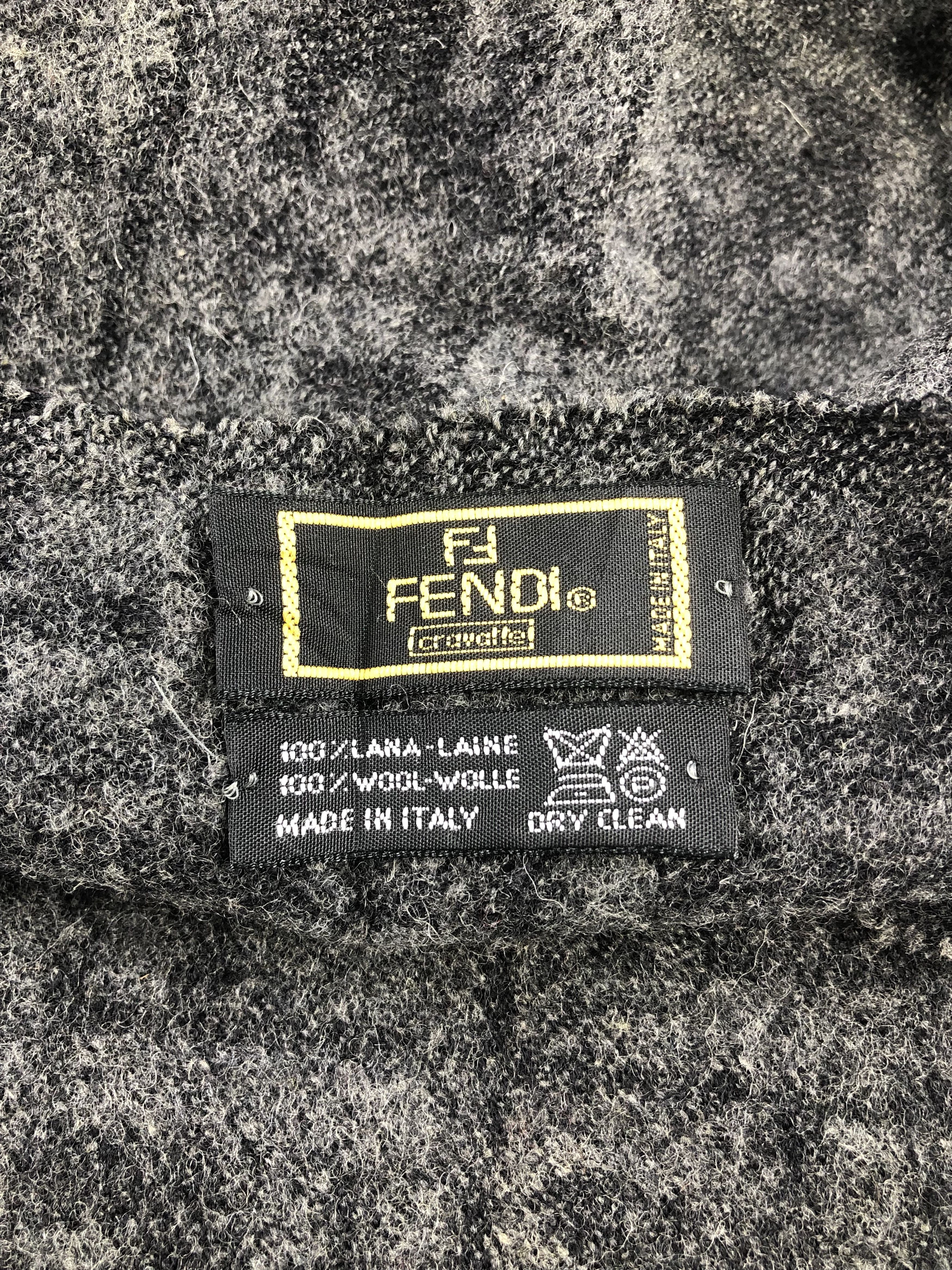 Fendi Fendi Monogram Scarf / Muffler / Neckwear Size ONE SIZE - 6 Thumbnail