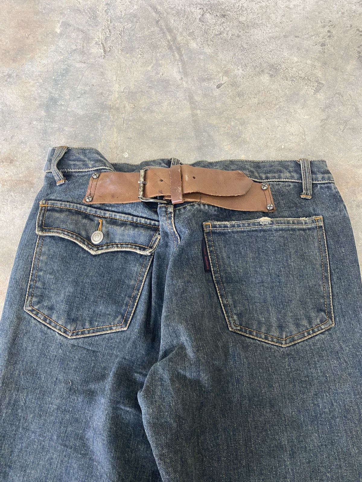 Hysteric Glamour × Japanese Brand × Le Grande Bleu (L.G.B.) Flare☠️ Custom Culture Flare Mudwash punk Grunge Lgb Japan Size US 29 - 10 Thumbnail