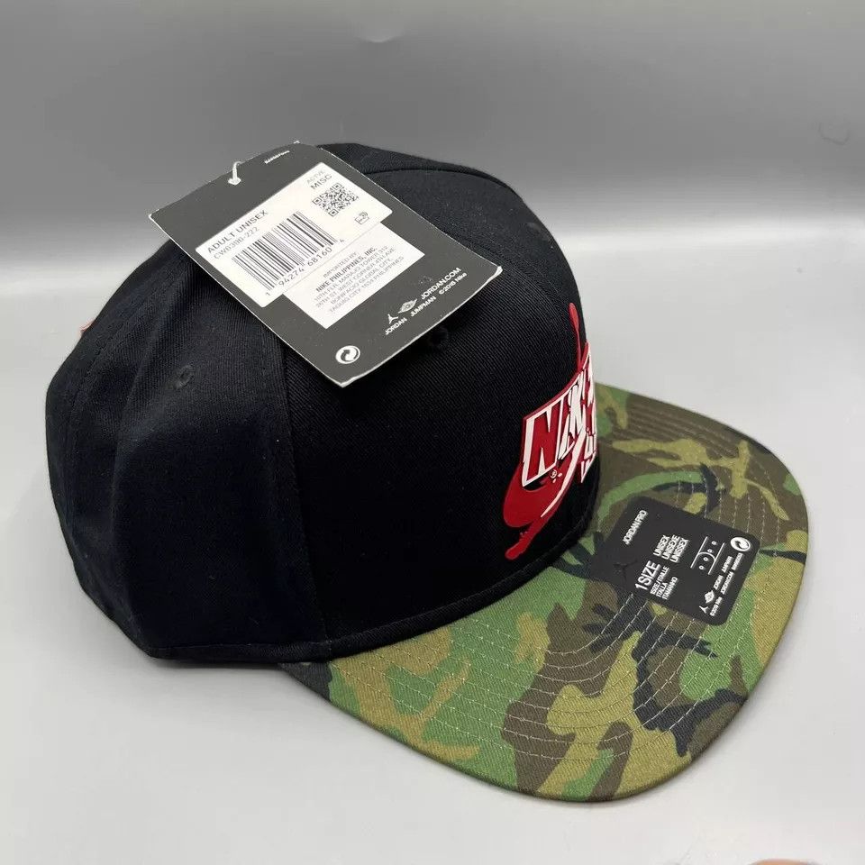 Jordan Brand Air Jordan Pro Hat Men Camouflage Nike Air Snap Back Cap New Size ONE SIZE - 3 Thumbnail