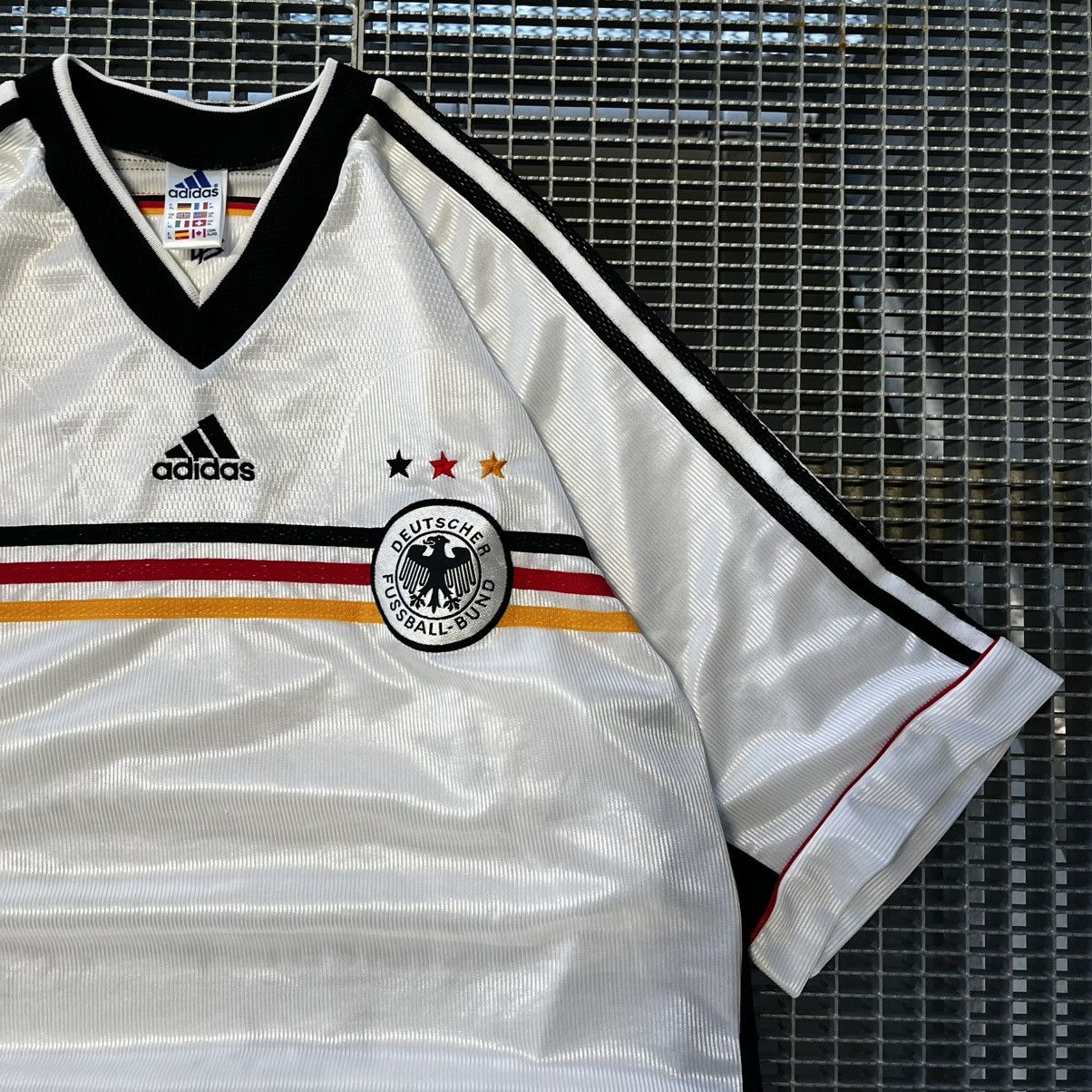 Adidas 1998 Adidas Germany Vintage Soccer Jersey Football Blokecore Size US XL / EU 56 / 4 - 5 Thumbnail