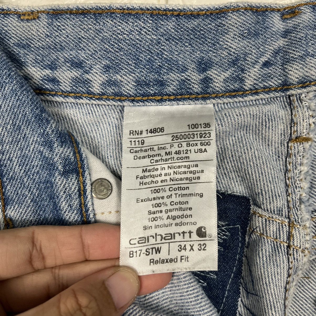 Carhartt Vintage Carhartt Workers Denim Jeans Size US 32 / EU 48 - 19 Thumbnail