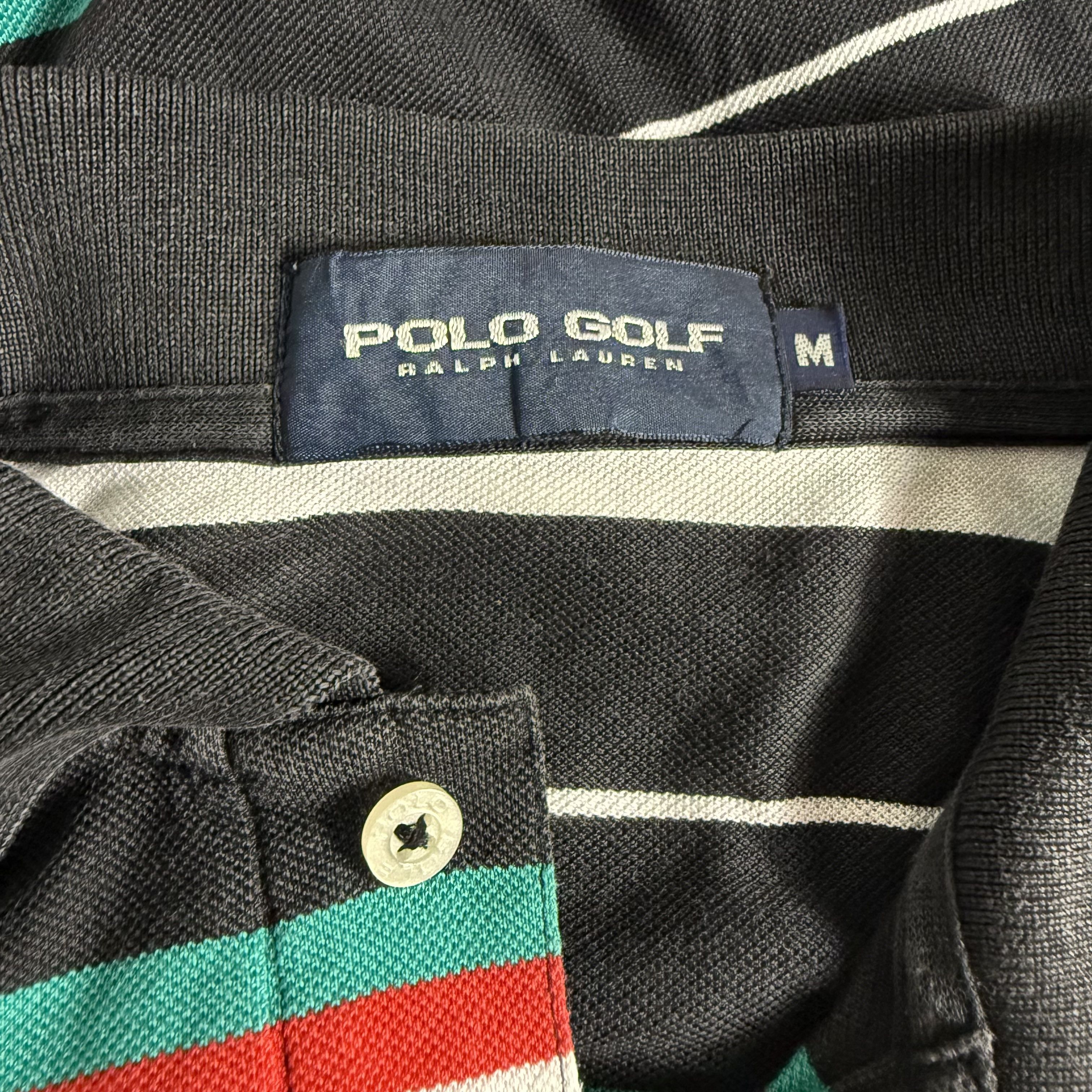 Polo Ralph Lauren 🔥RARE🔥Vintage Polo Golf Ralph Lauren Stripes Polo Shirt Size US M / EU 48-50 / 2 - 6 Thumbnail