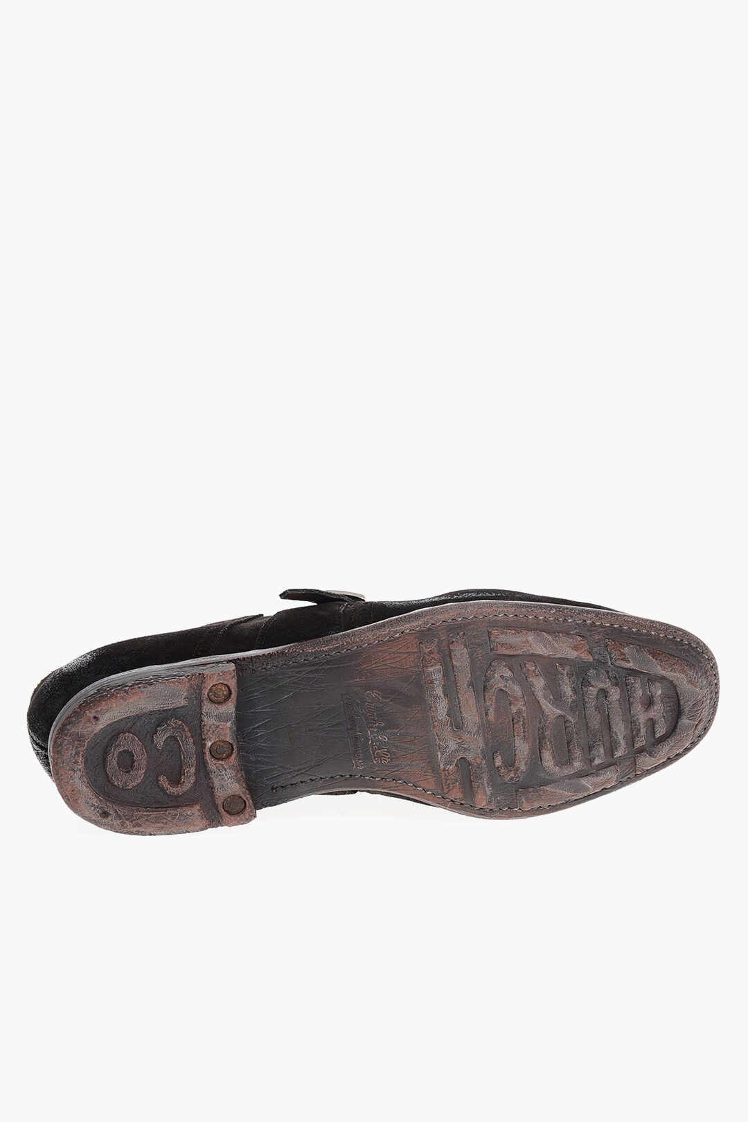 Church's og1mm0325 Vintage Effect Suede Loafers in Dark Brown Size US 7.5 / EU 40-41 - 5 Thumbnail