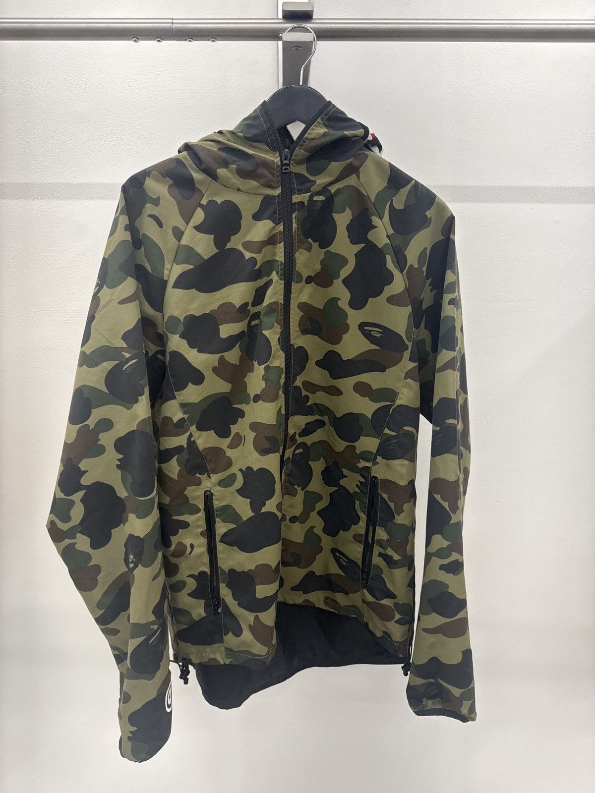 BAPE A Bathing Ape Shark Camo Full Zip Hoodie Jacket