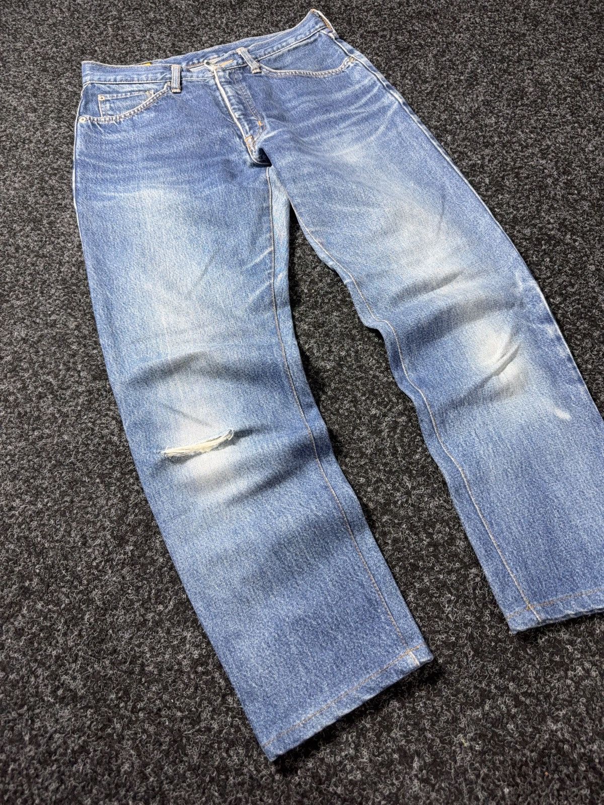 Edwin Vintage 90s Retro Edwin Japan Faded Wash Straight Jeans Y2K Size US 30 / EU 46 - 2 Thumbnail