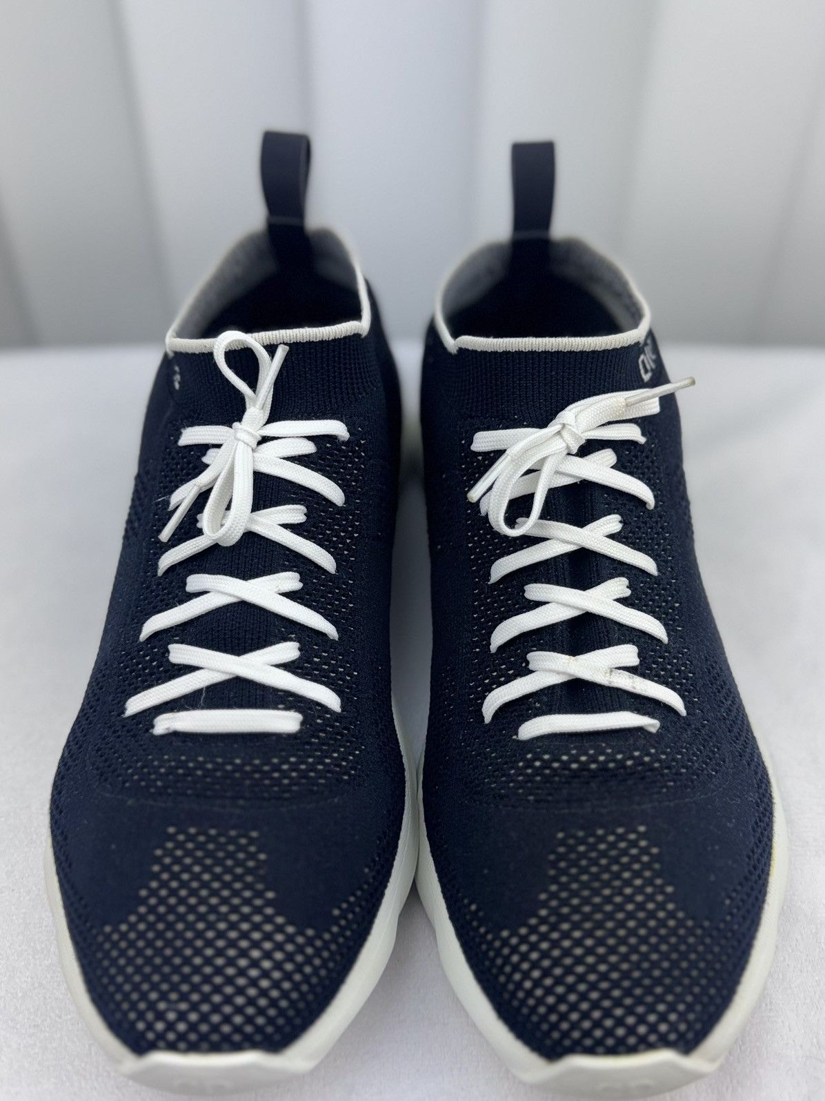 Dior Dior B21 Homme Sock Sneakers Black White Size US 10.5 / EU 43-44 - 2 Thumbnail