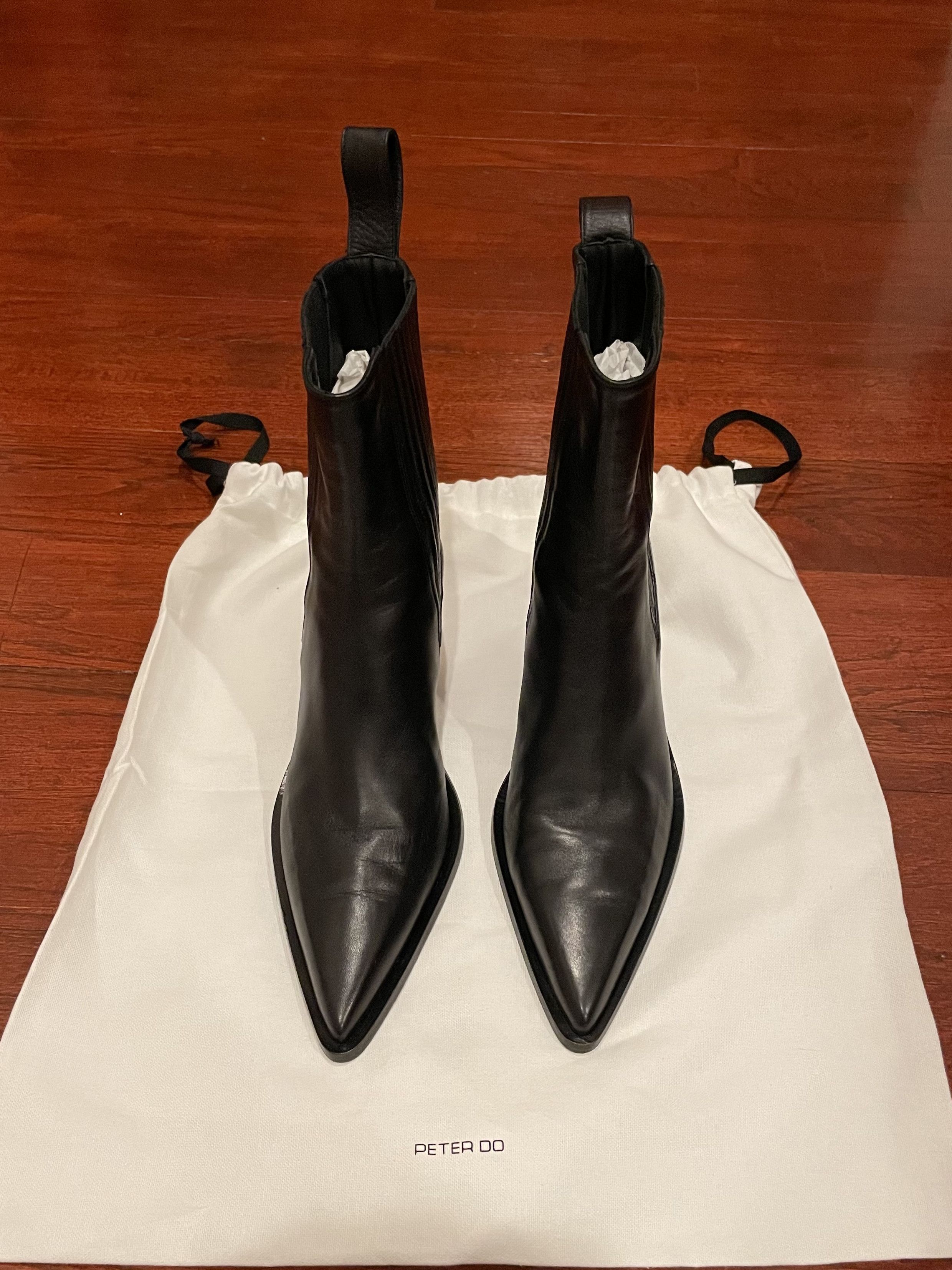 Peter Do PETER DO City Chelsea Boot (Black/Clear) Size US 10 / IT 40 - 3 Thumbnail