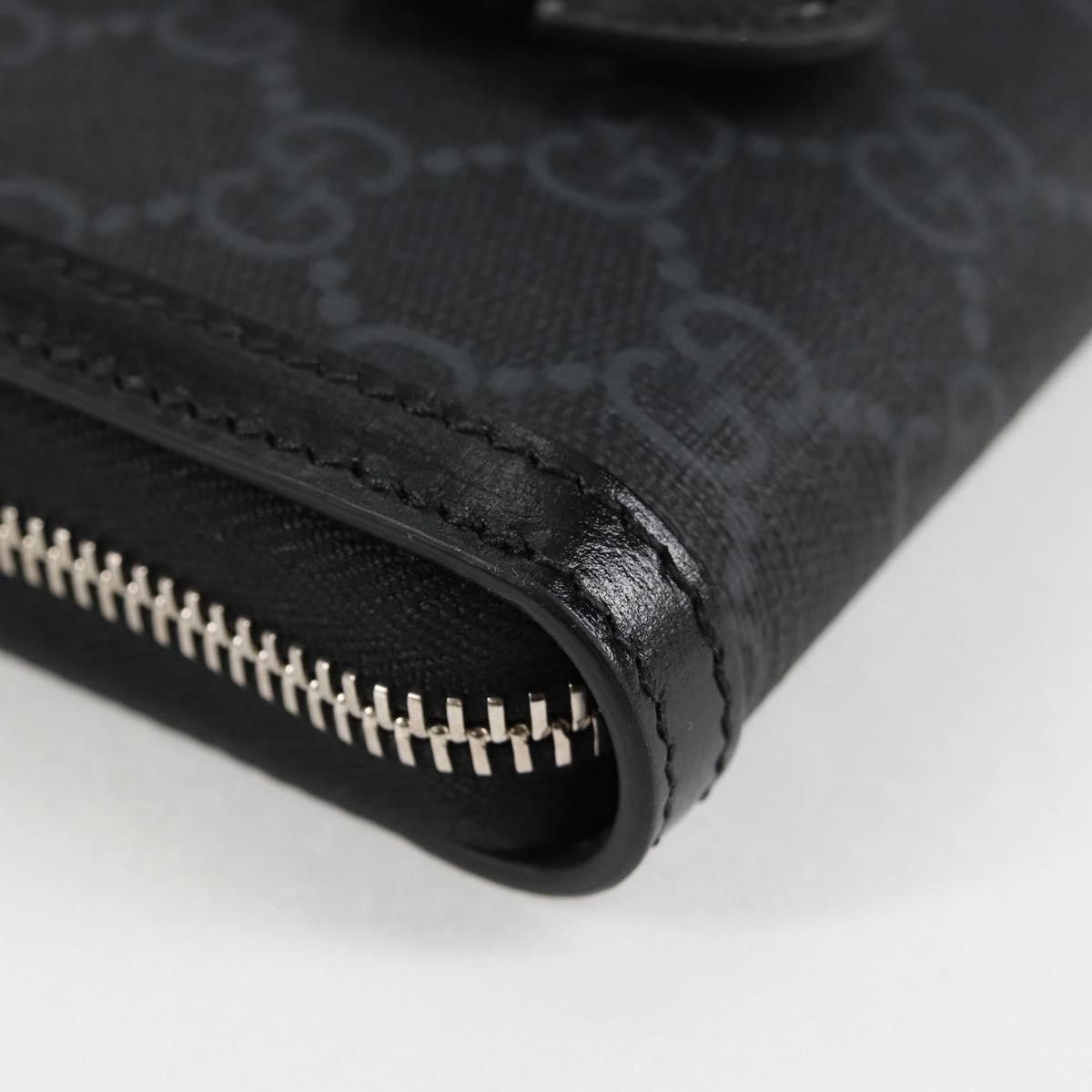 Gucci GUCCI GG Supreme Shoulder Bag Pvc Black Silver Size ONE SIZE - 13 Thumbnail