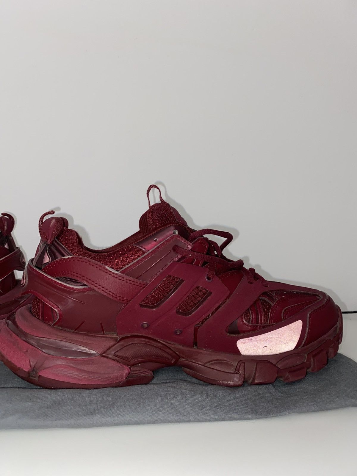 Balenciaga balenciaga track 1 dark red Size US 9.5 / EU 42-43 - 6 Thumbnail