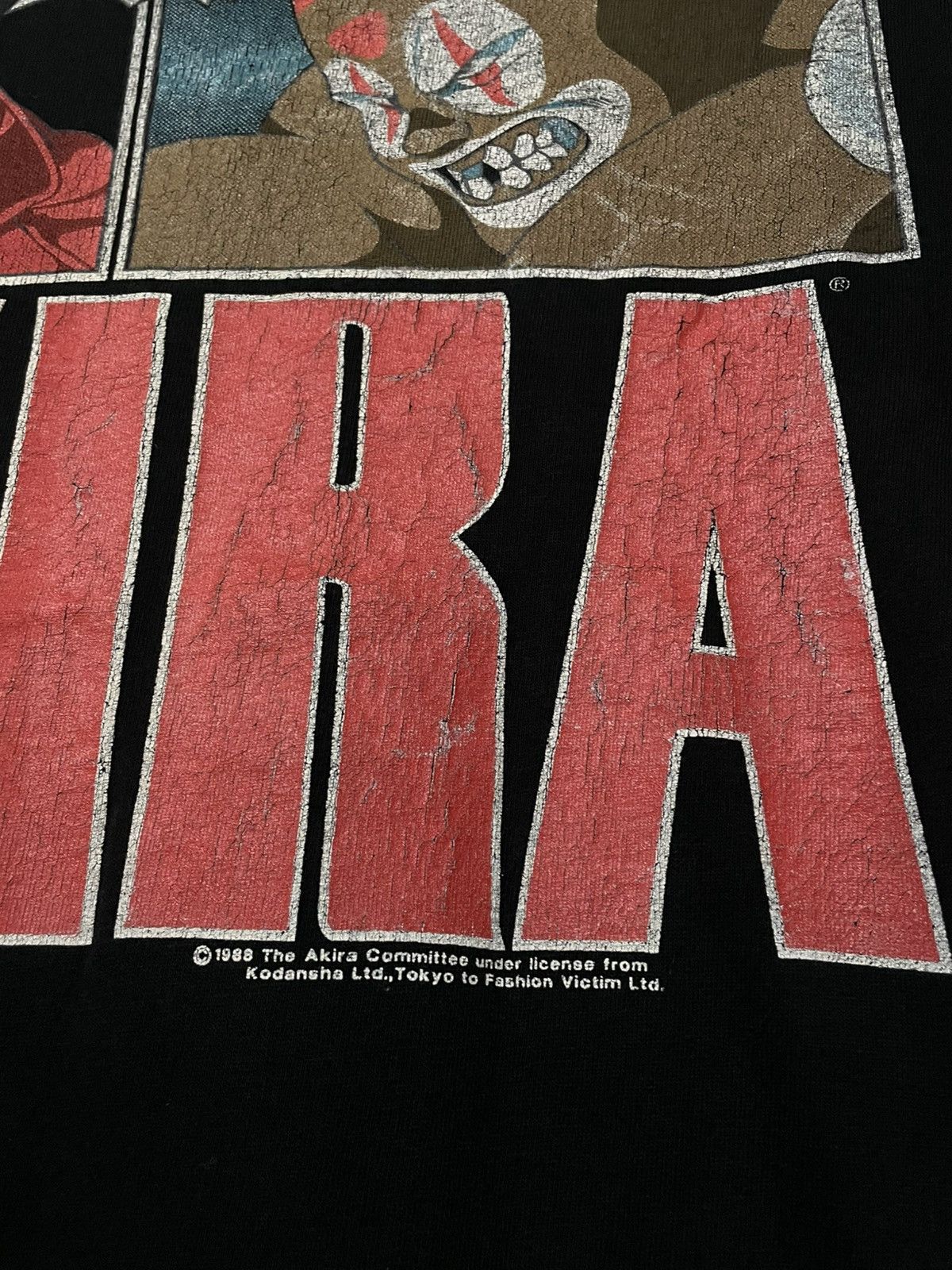 Vintage Vintage 1988 Akira Graphic Iconic Japanese Mangga Anime Tee Size US S / EU 44-46 / 1 - 7 Thumbnail