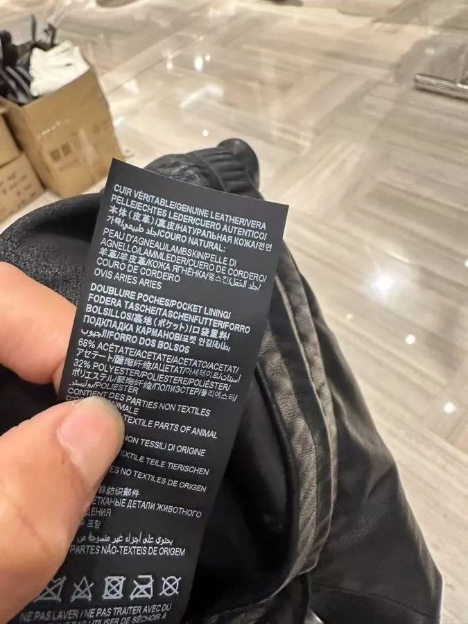 Saint Laurent Paris Saint Laurent Paris Lambskin sweatpants-2506 Size US 32 / EU 48 - 7 Thumbnail