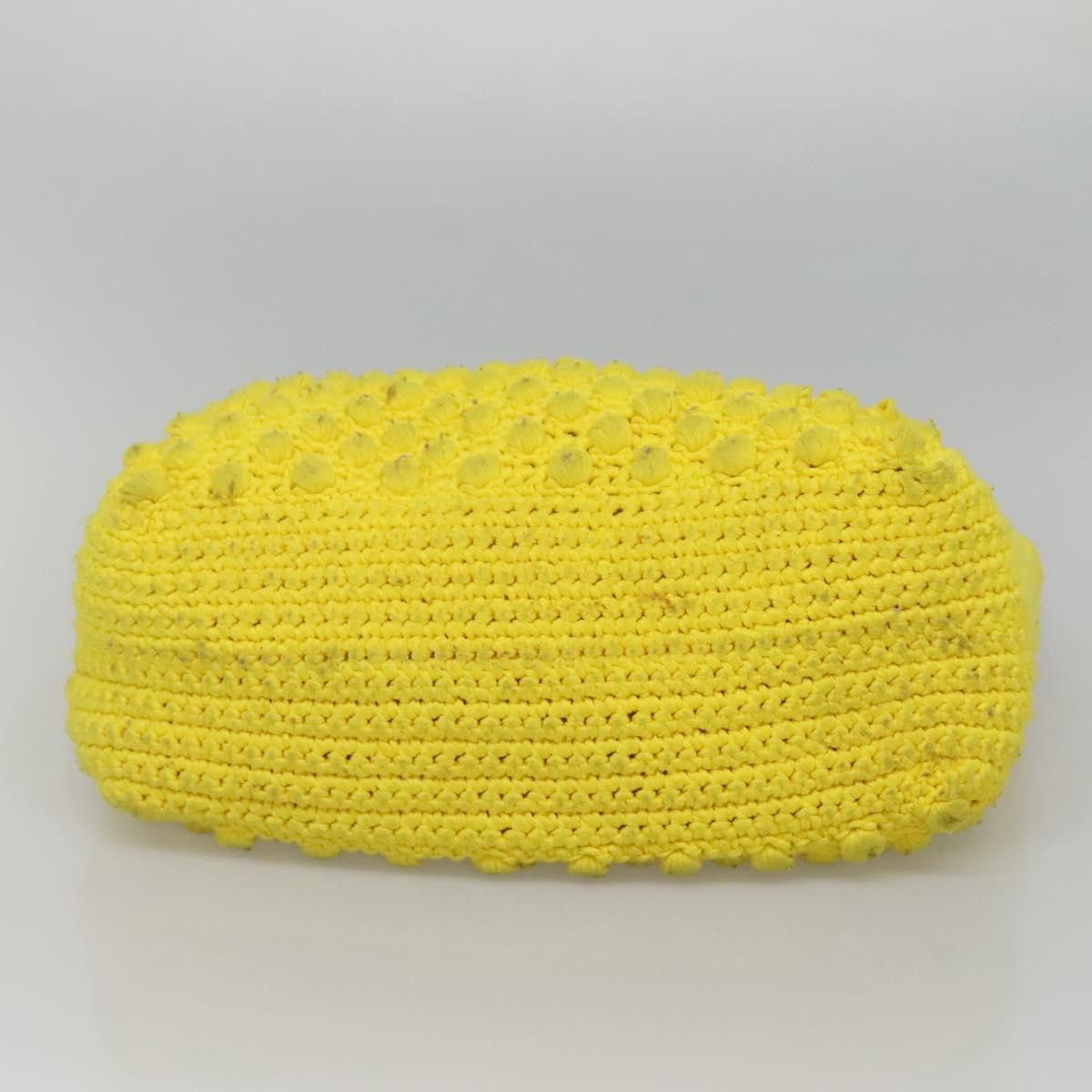 Fendi FENDI Shoulder Bag Wool Yellow Size ONE SIZE - 9 Thumbnail