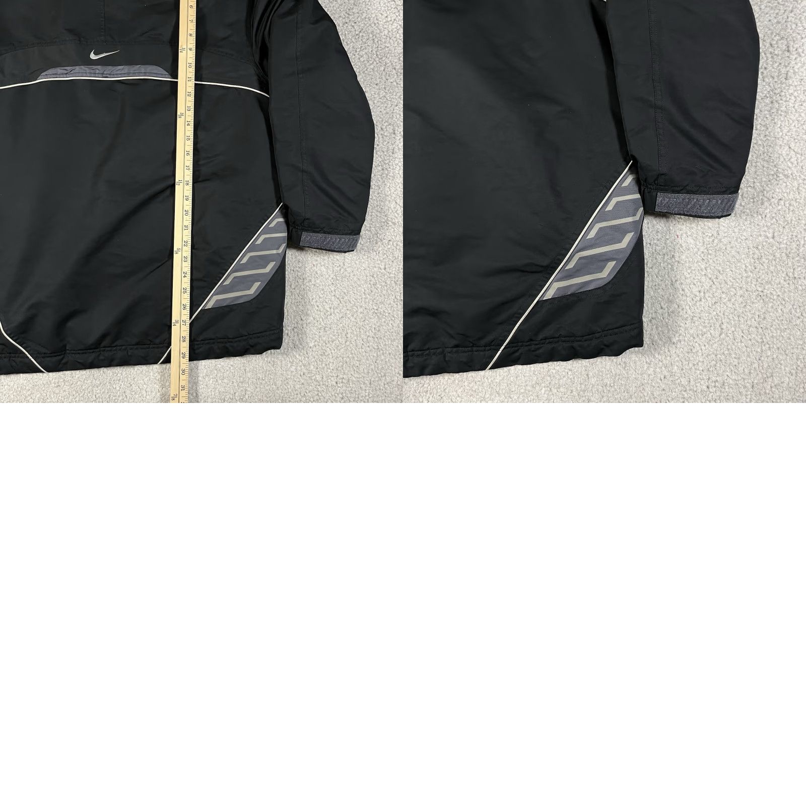 Nike Nike Jacket Mens M Black Y2K Full Zip Insulated Swoosh Windbreaker Vintage Size US M / EU 48-50 / 2 - 10 Thumbnail