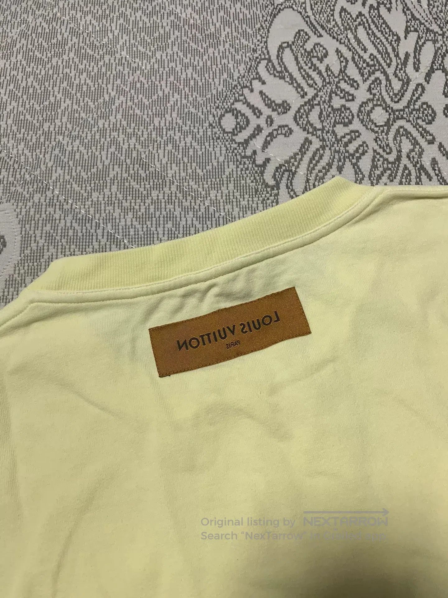 Louis Vuitton Louis Vuitton Logo Short Sleeve T. Size US L / EU 52-54 / 3 - 3 Thumbnail