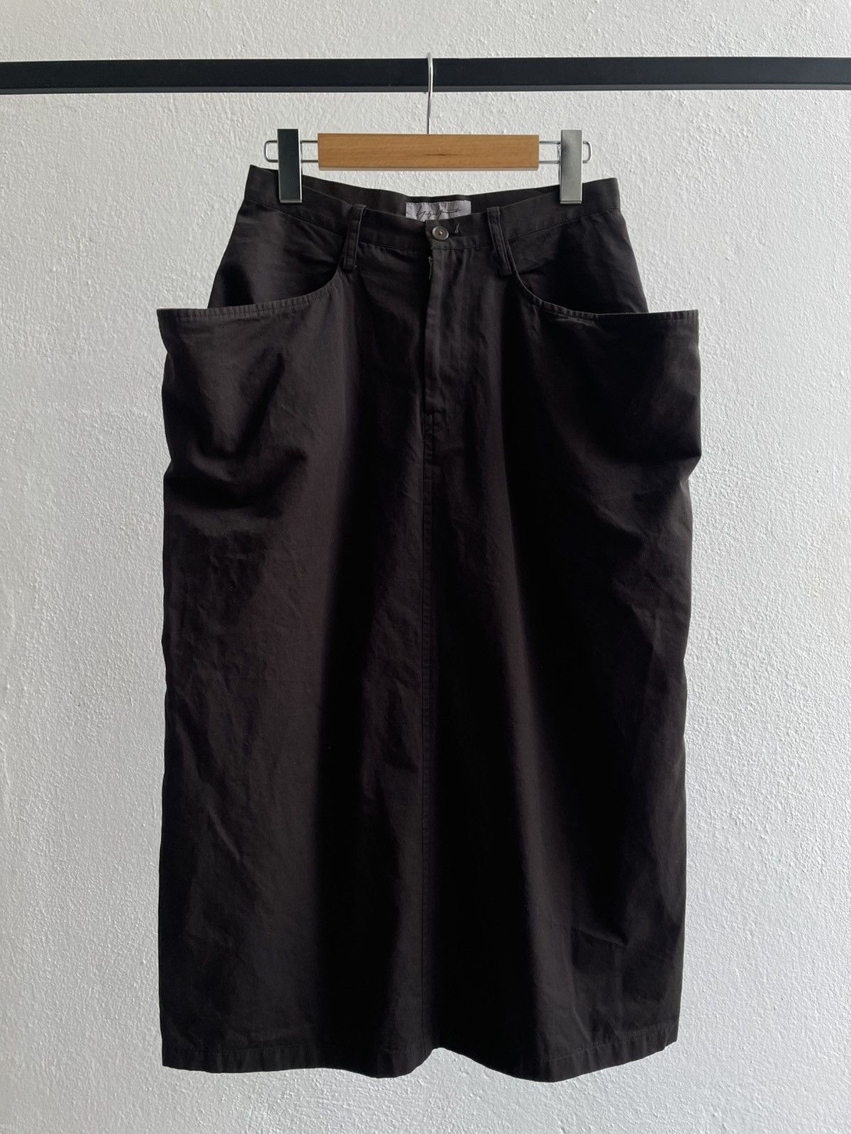 Yohji Yamamoto Vintage Yohji Yamamoto Pencil Pocket Skirts Size 26" / US 2 / IT 38 - 1 Thumbnail
