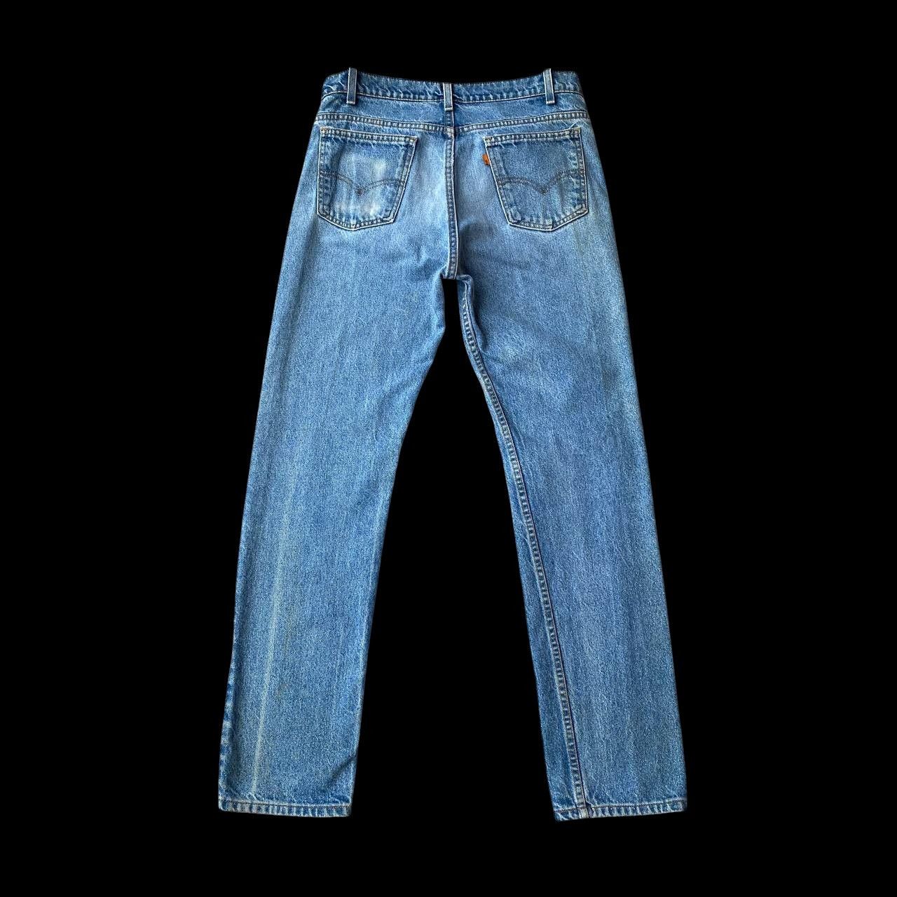 Levi's Vintage Clothing W32X31.5 VTG 1994 LEVIS 505 ORANGE TAG DIRTY JEAN Size US 32 / EU 48 - 14 Thumbnail