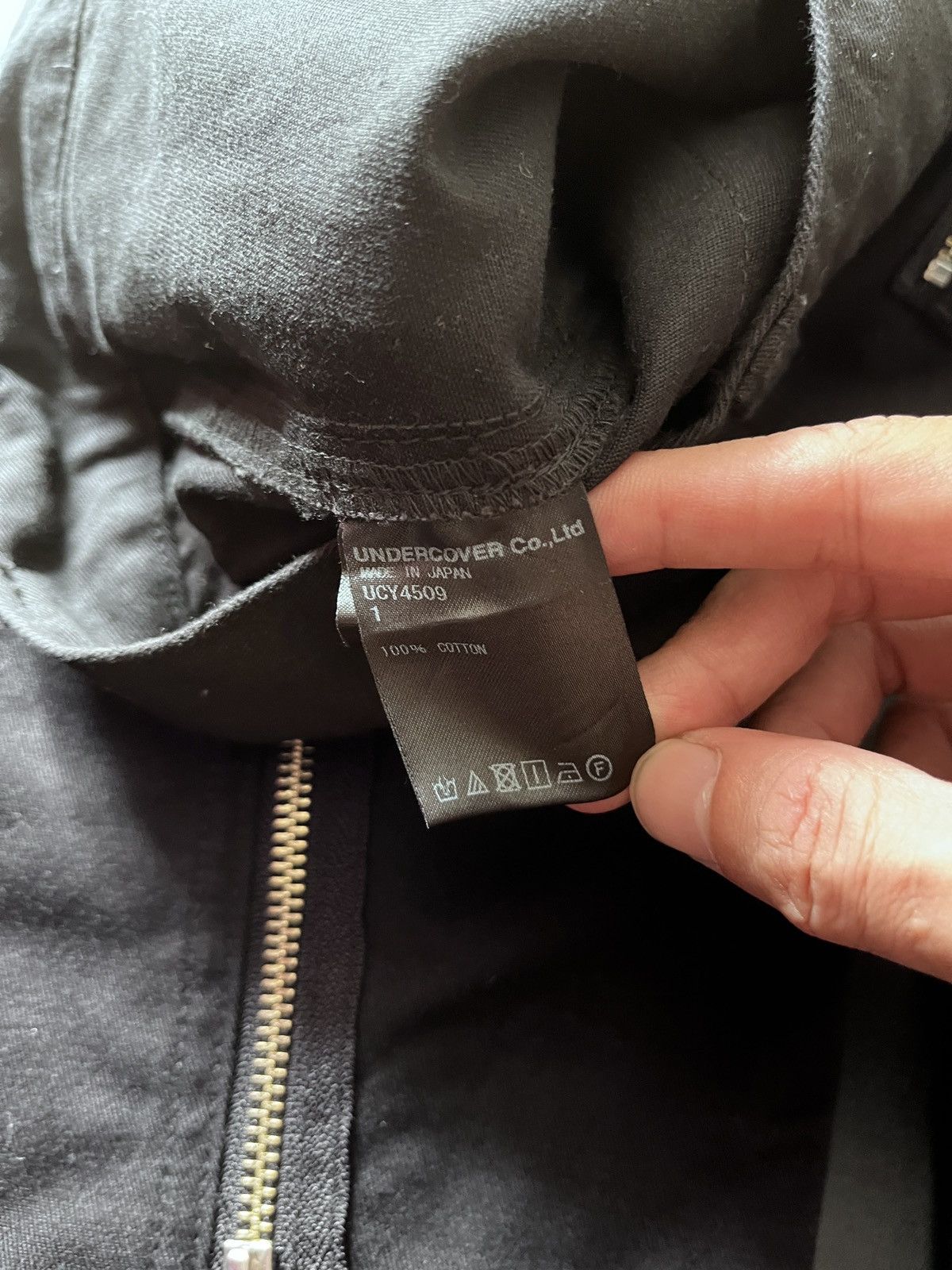 Undercover 🖤 BINDING OFFER 🖤 undercover gimmick Zipper pants archive Size US 30 / EU 46 - 13 Thumbnail