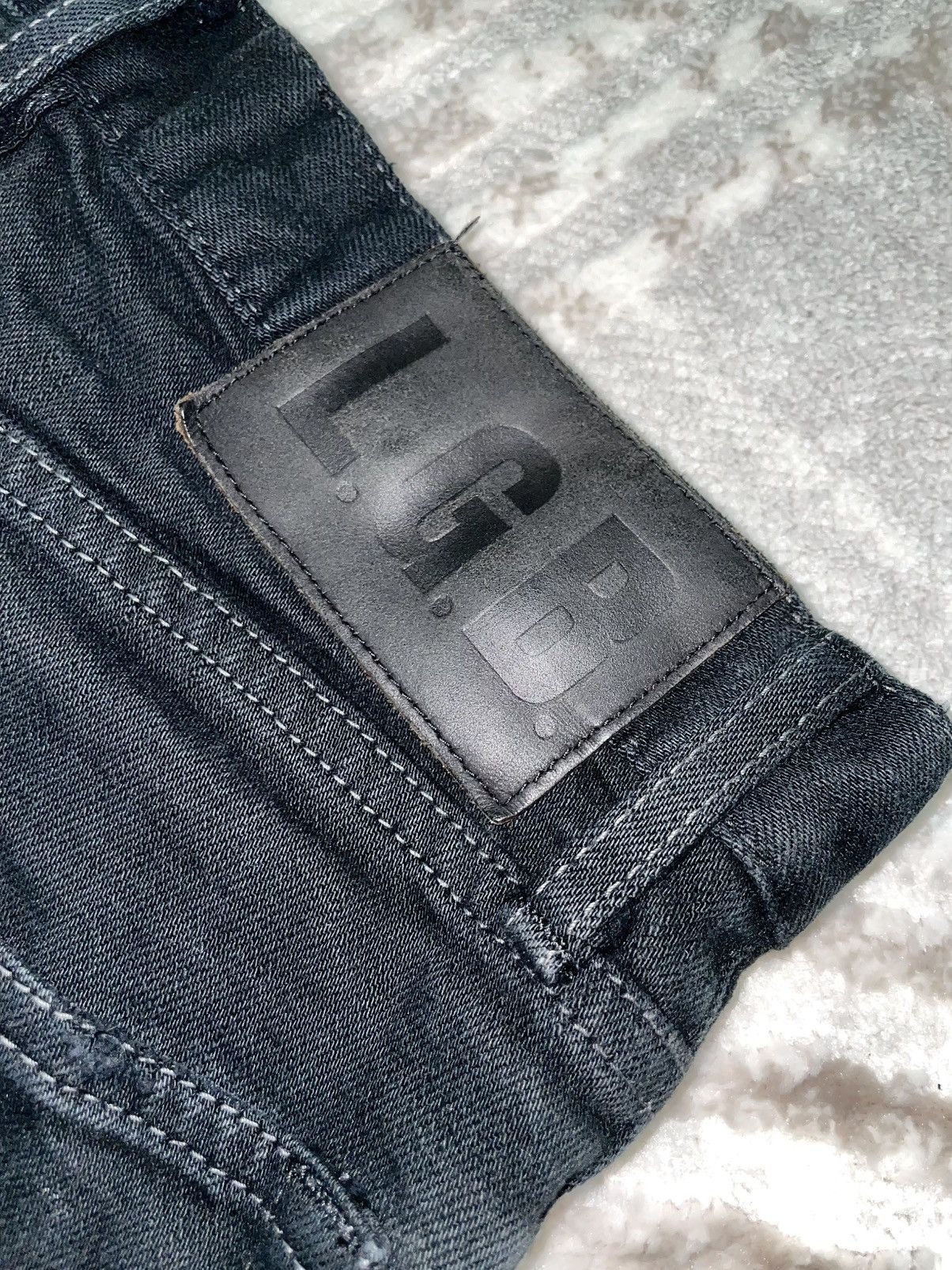 Le Grande Bleu (L.G.B.) Black L.G.B Denim Size US 26 / EU 42 - 5 Thumbnail