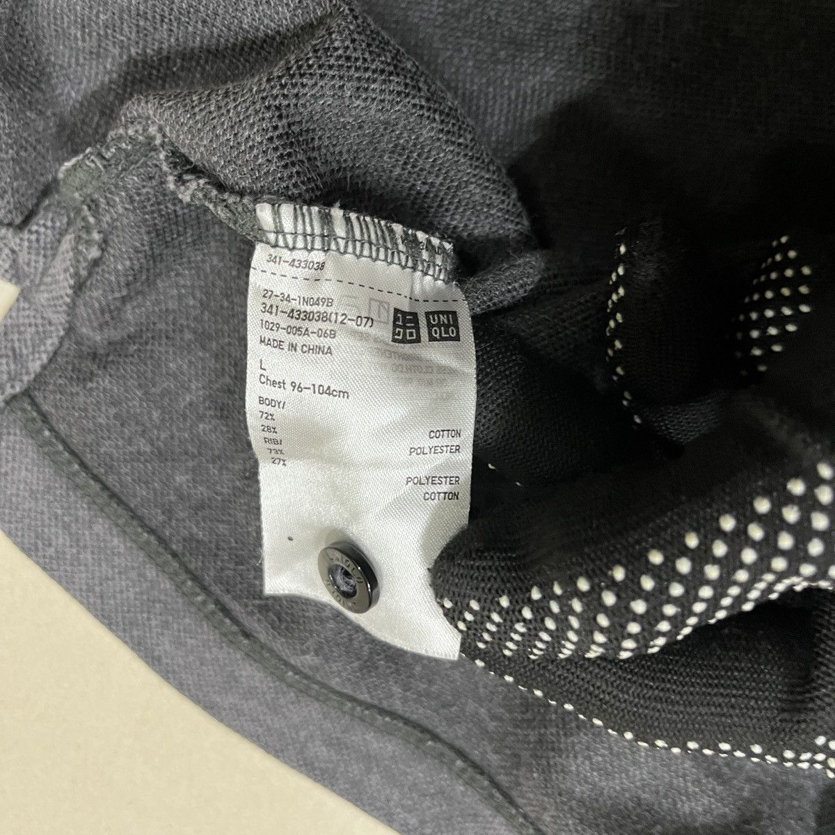 Japanese Brand × Uniqlo × Vintage Uniqlo Polo Shirt Size US M / EU 48-50 / 2 - 5 Thumbnail
