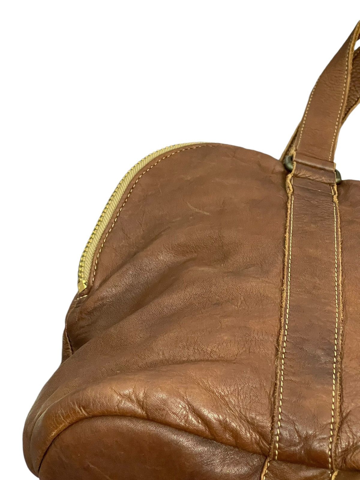 Genuine Leather Full Leather Patina B&Y United Arrows Tote Shoulder Bag 1🟩1 Size ONE SIZE - 14 Thumbnail