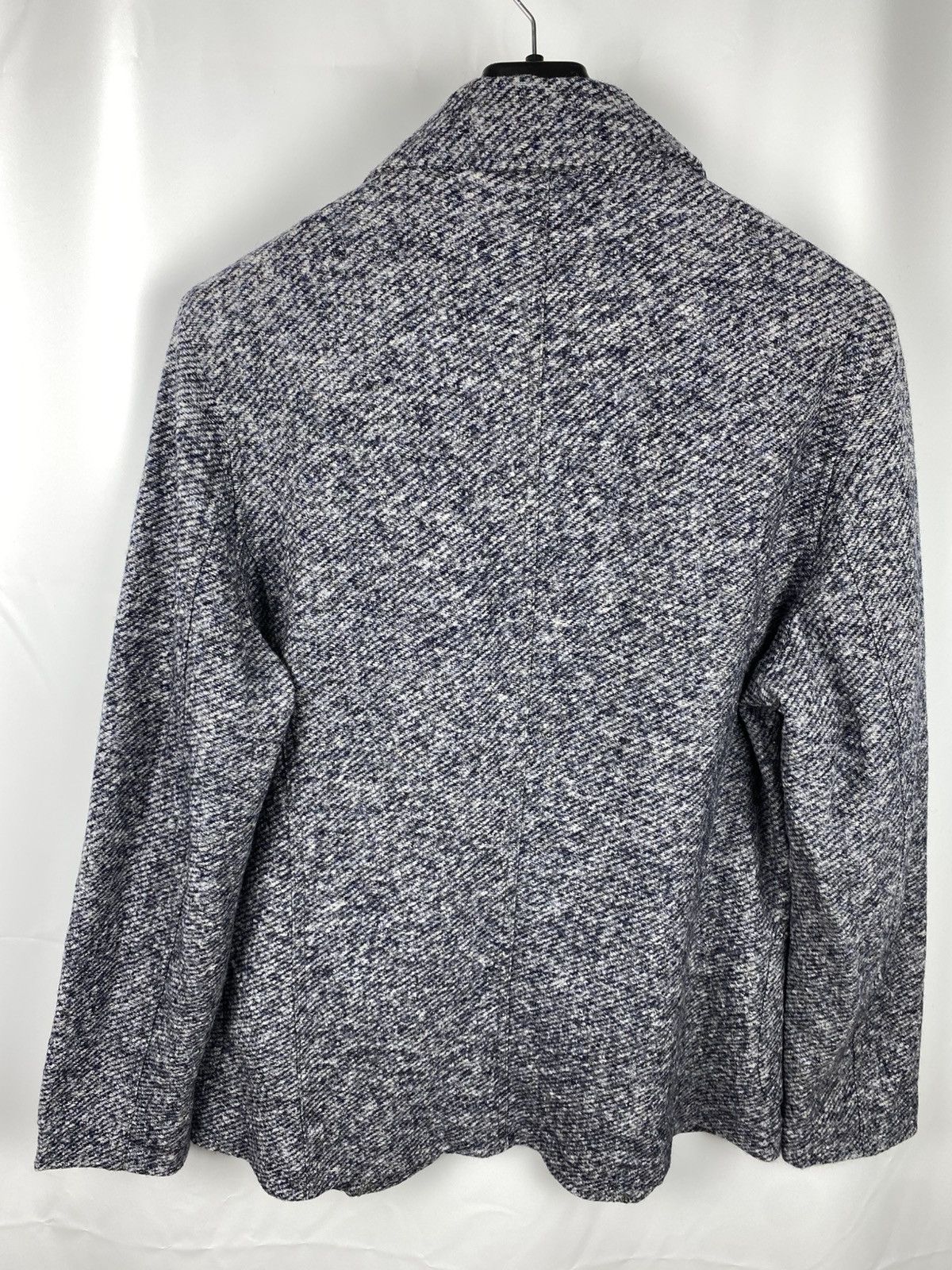Other Profuomo Unlined Blazer Knit Melange Wool Cotton size 52 Size 42L - 7 Thumbnail