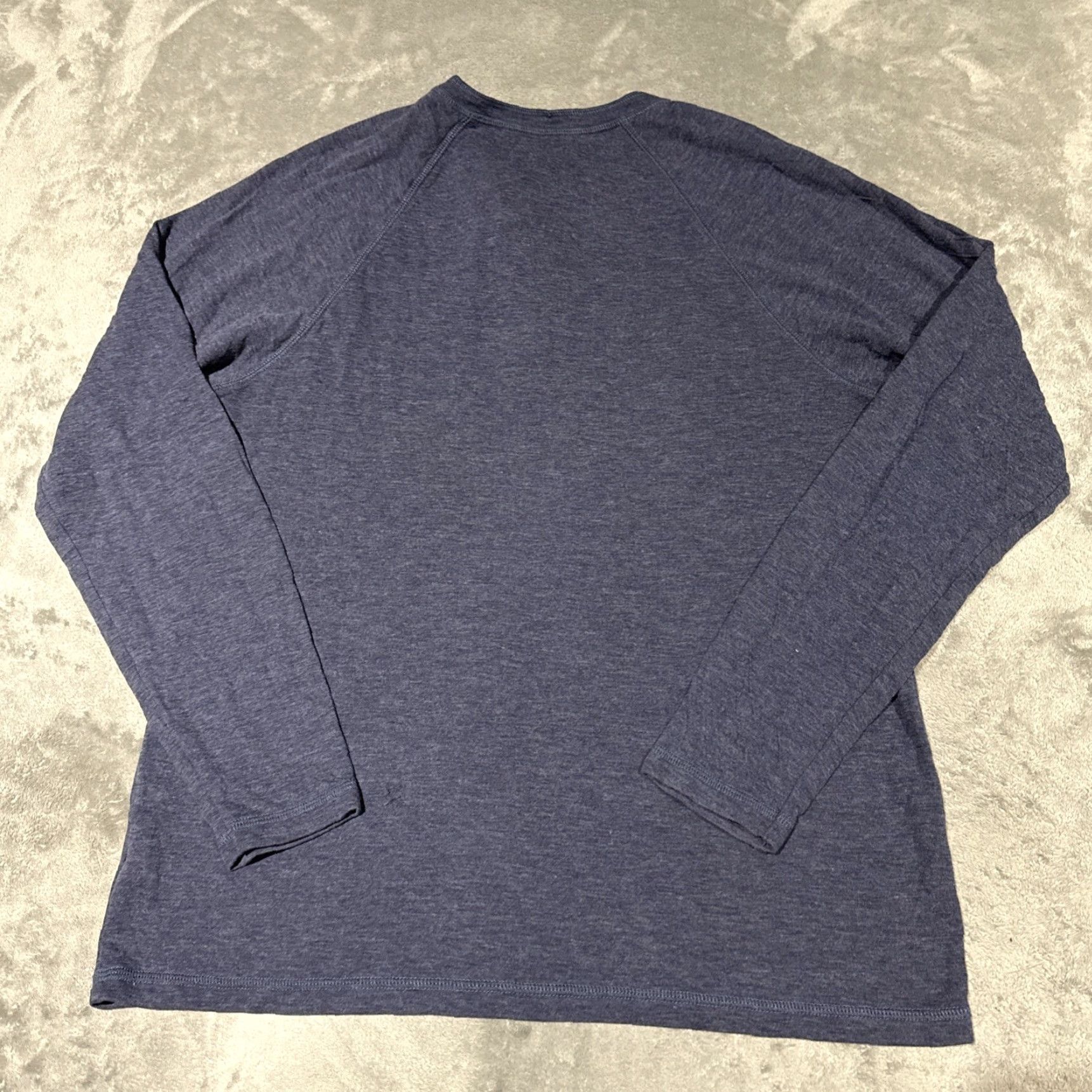Faherty Faherty Shirt Mens Large Henley Long Sleeve Casual Cloud Soft Lightweight Gray Size US L / EU 52-54 / 3 - 7 Thumbnail